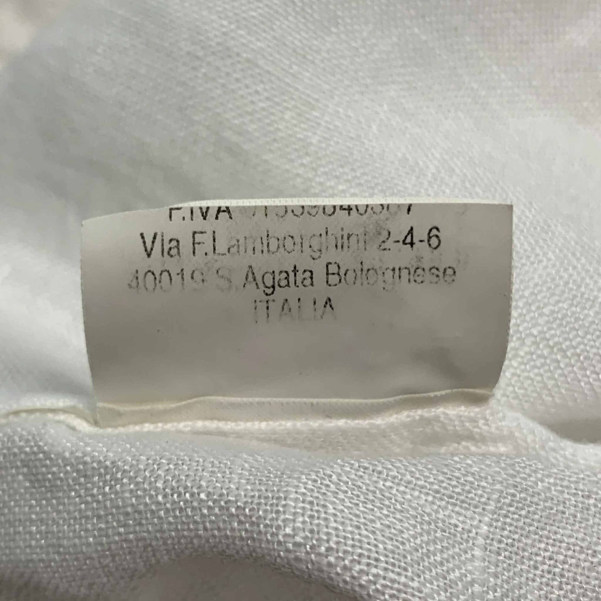 120% LINO Size M White Linen Ruffled Open Collar Shirt - Image 6