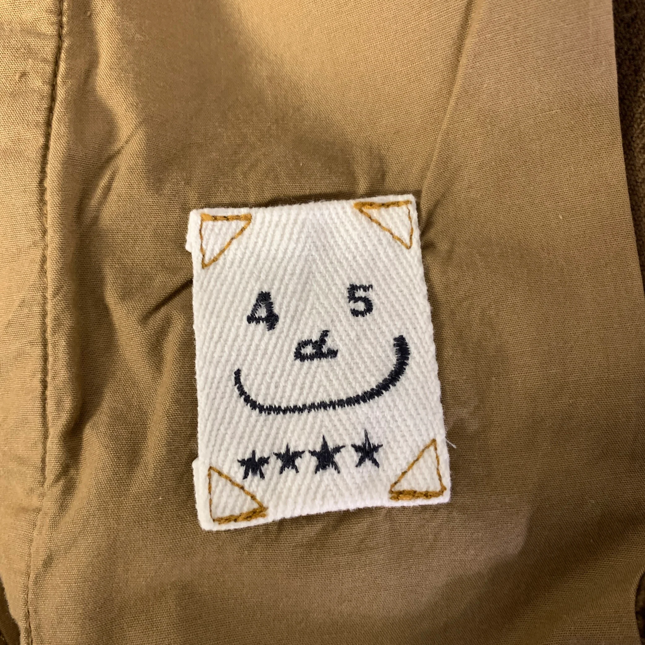 45rpm Size L Brown Corduroy Cotton Pants - Image 5