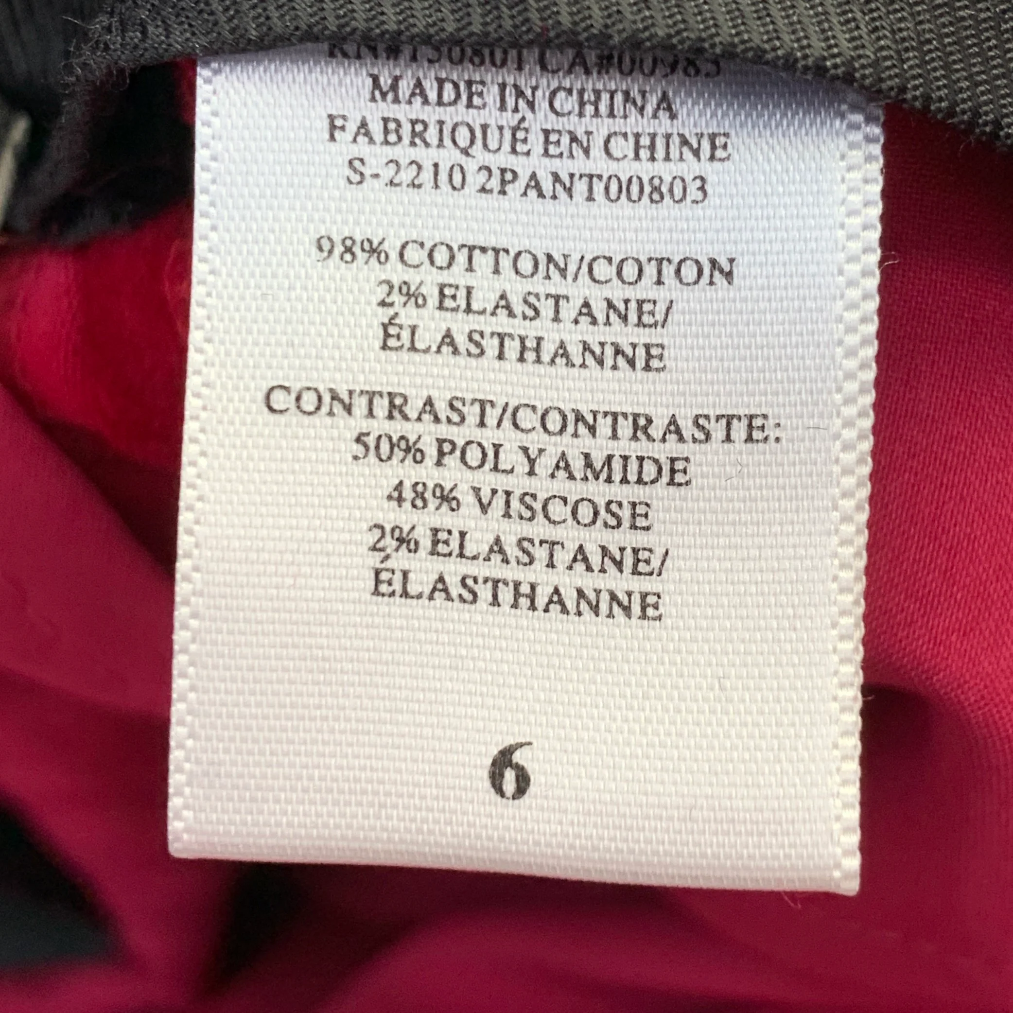 A.L.C. Size 6 Raspberry Red Velvet Peak Lapel Double Breasted Pantsuit - Image 14