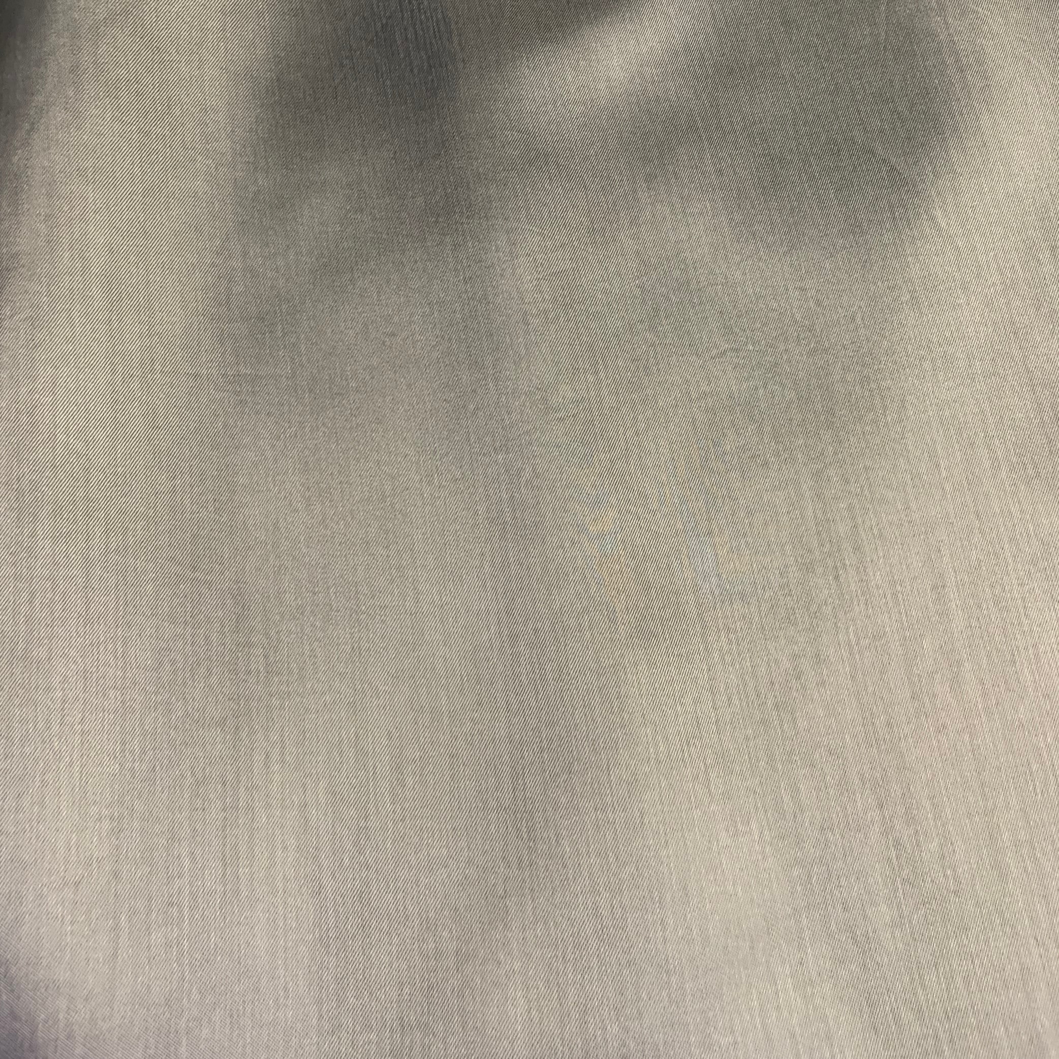 A.P.C. Size M Grey Double Breasted Twill Cape - Image 5