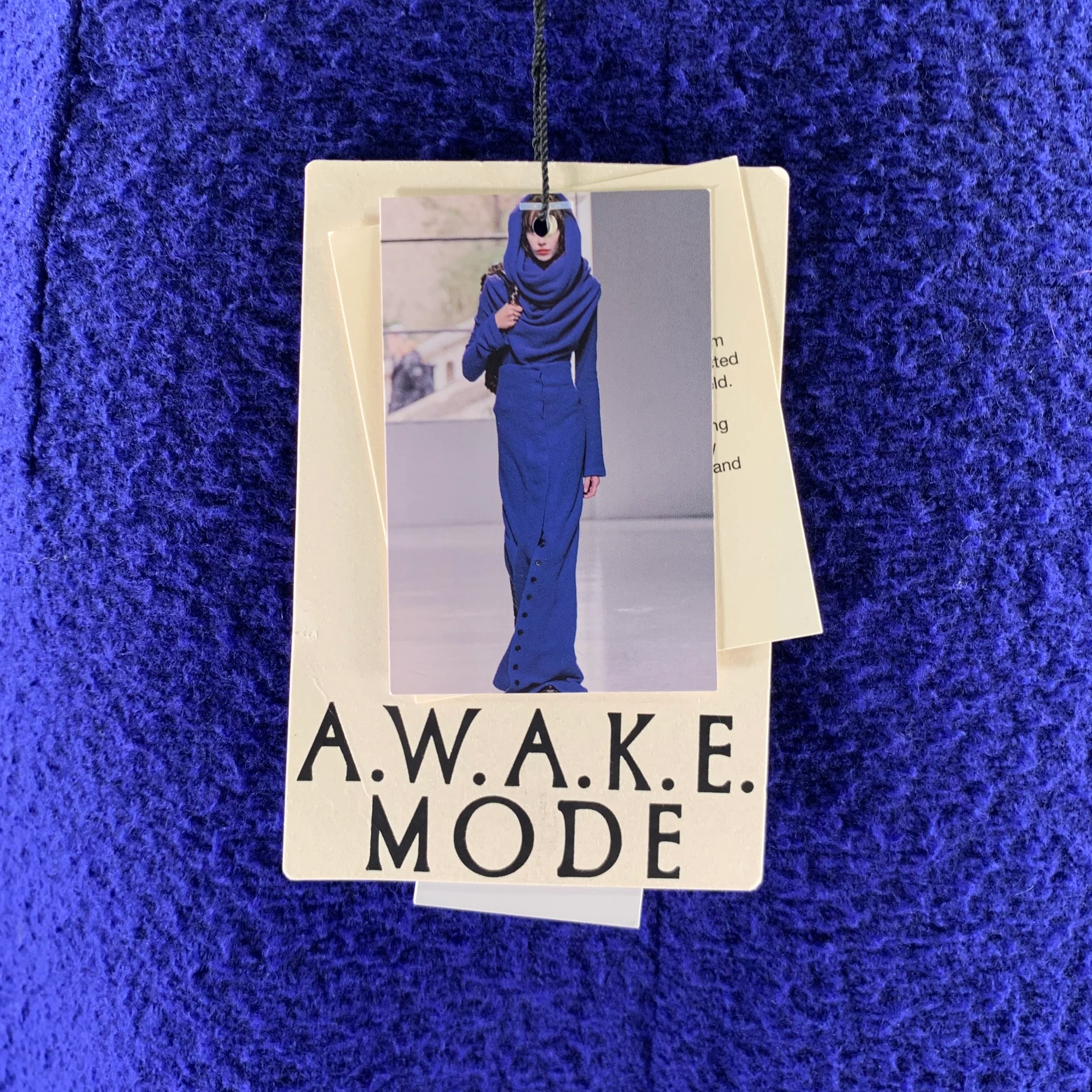 A.W.A.K.E.MODE Size 2 Purple Wool Polyamide Maxi Long Skirt - Image 4
