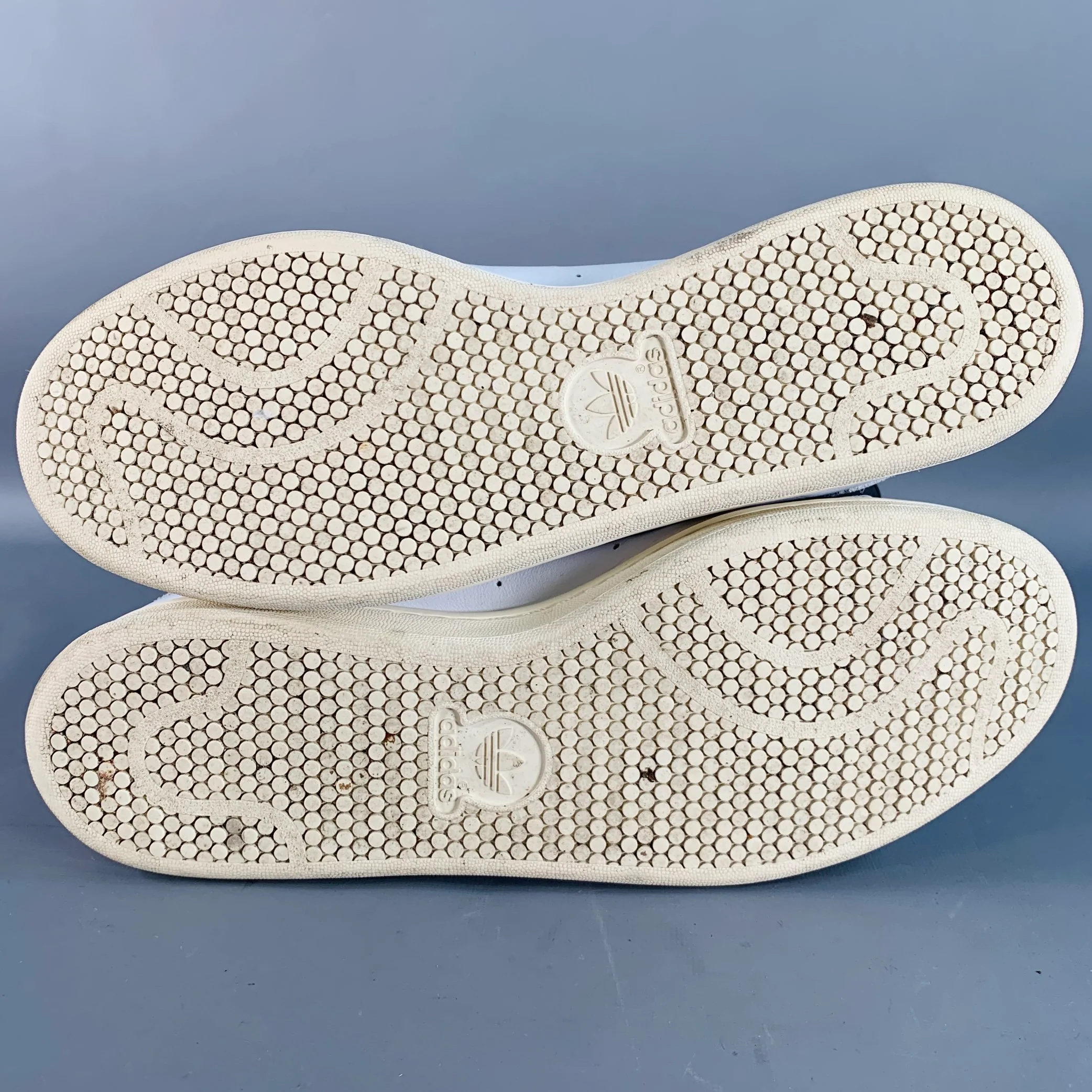 ADIDAS x STAN SMITH Size 13 White Leather Low Top Lace-Up Sneakers - Image 6