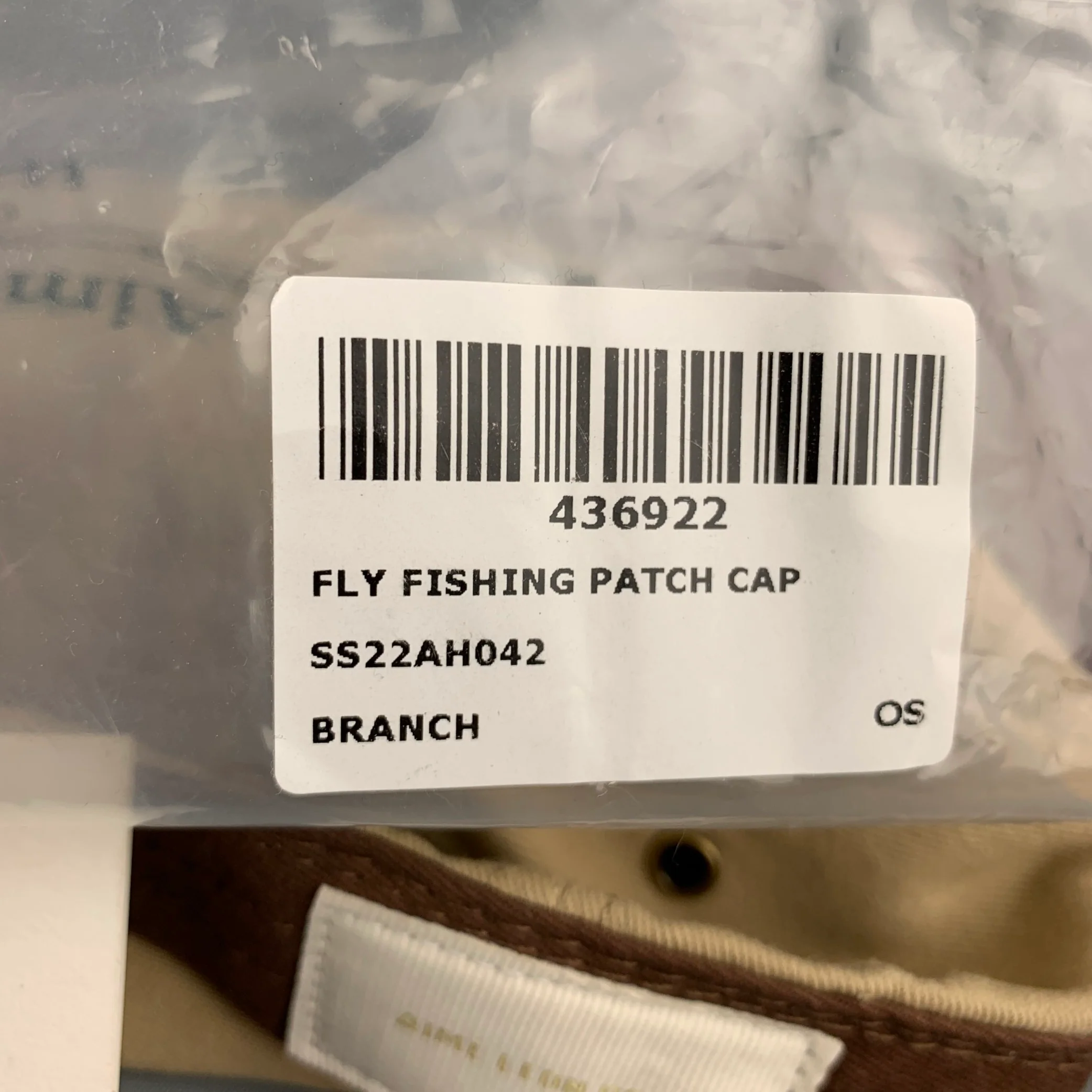 AIME LEON DORE One Size Beige Brown Patch Twill Hats - Image 10