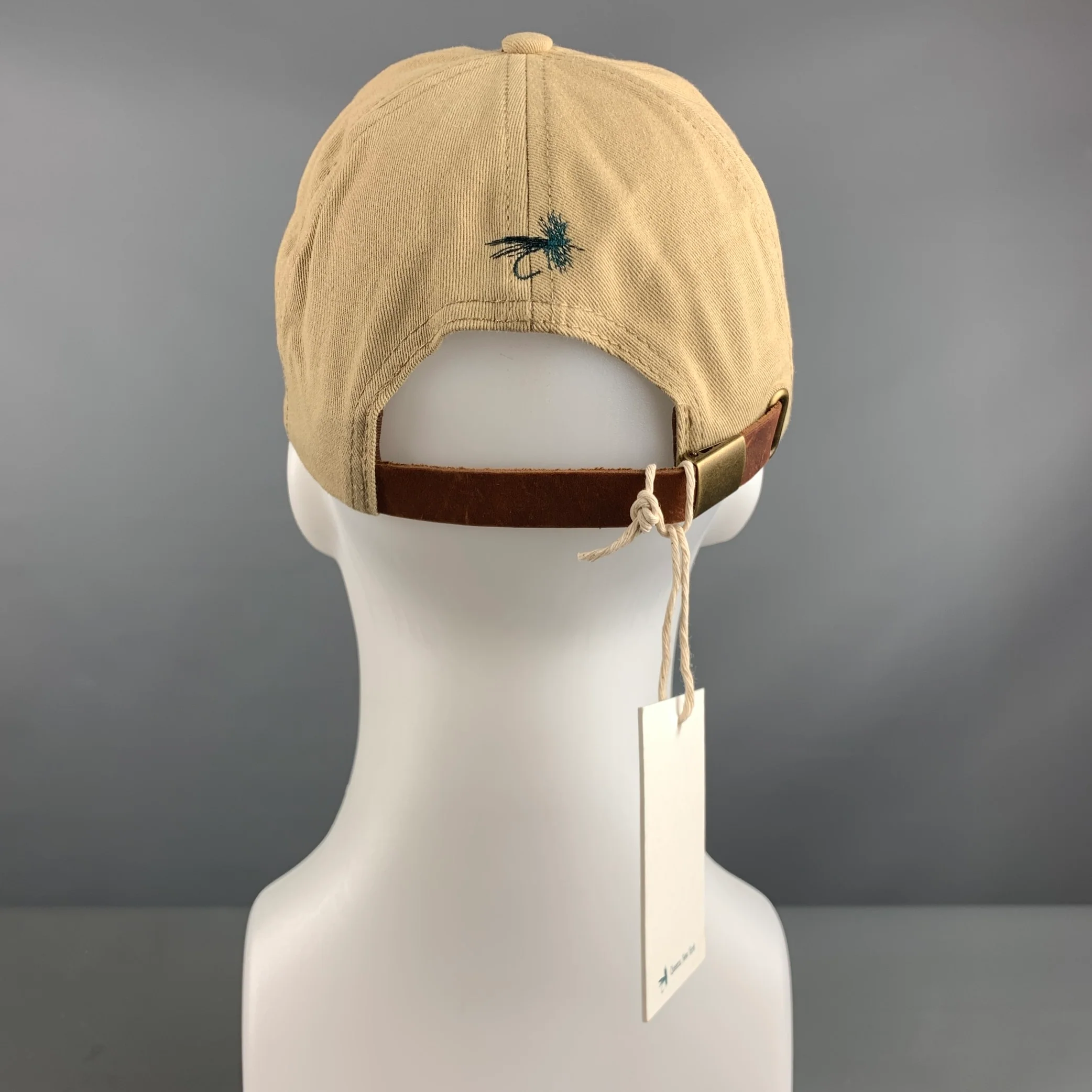 AIME LEON DORE One Size Beige Brown Patch Twill Hats - Image 5