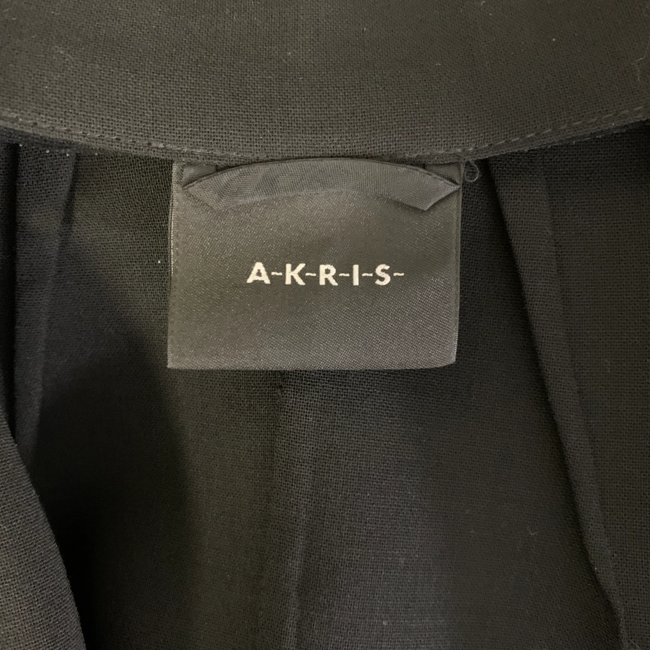 AKRIS Size 10 Black Solid Clasp Jacket Indoor Blazer - Image 4