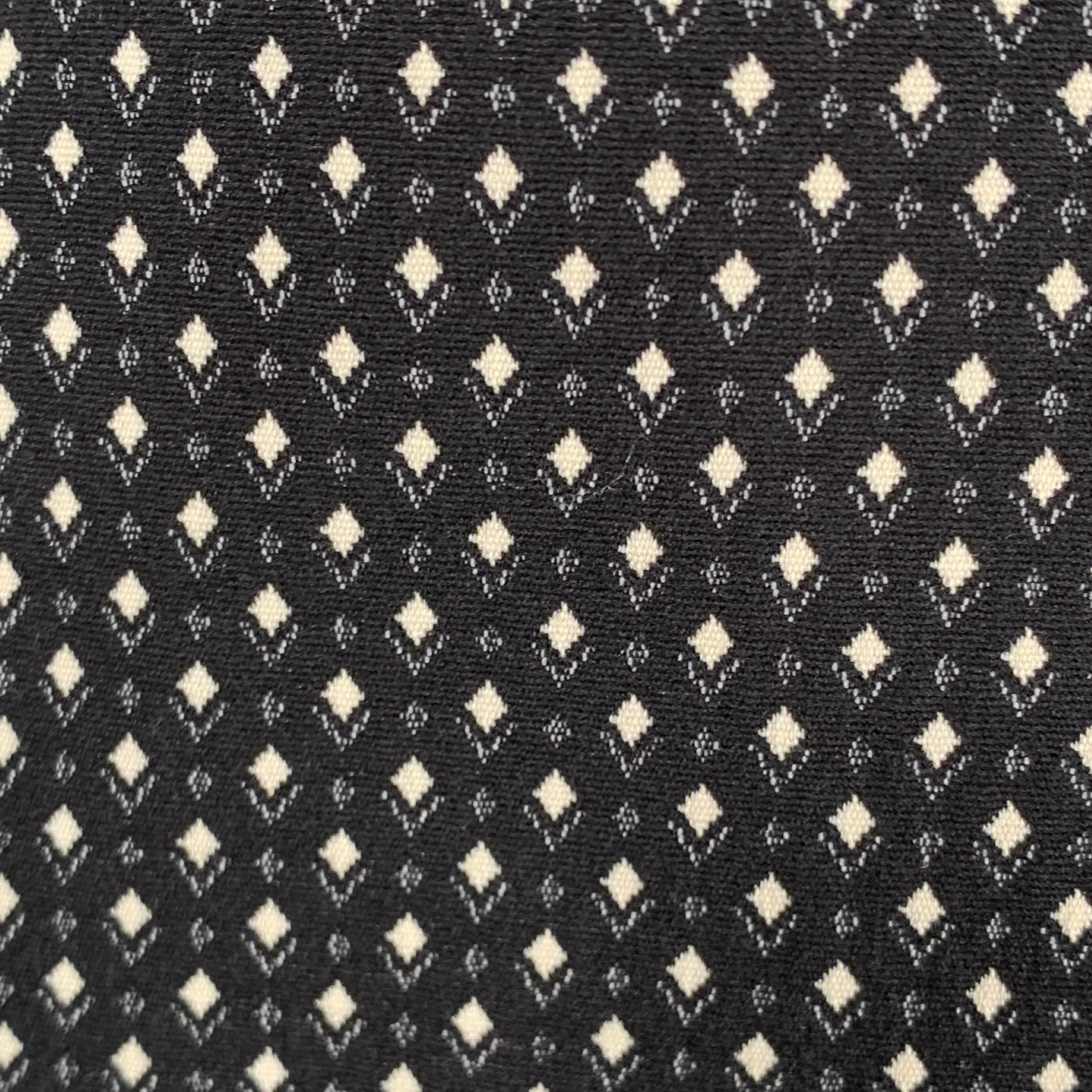 AKRIS Size 10 Black White Cotton Blend Geometric Blazer - Image 2