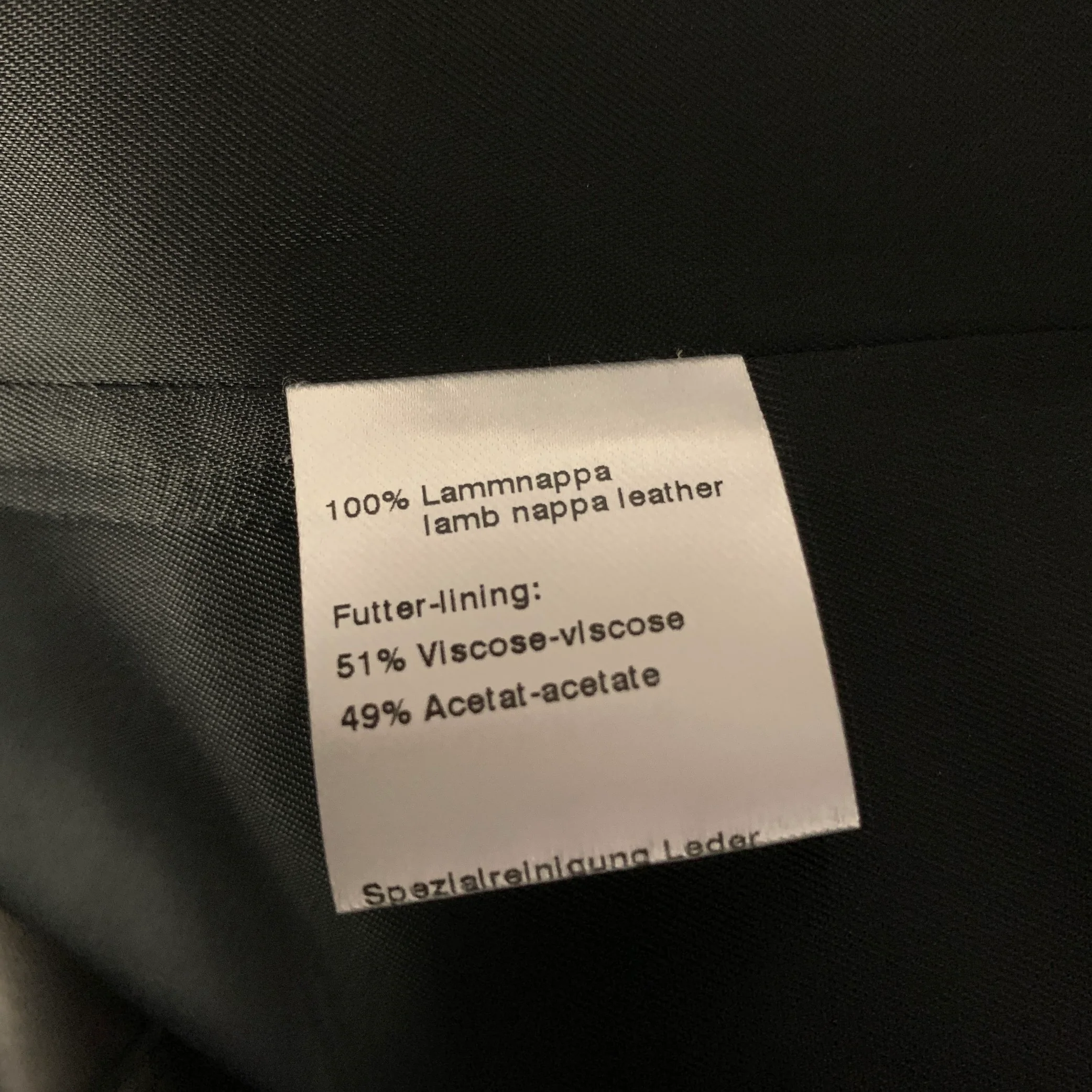 AKRIS Size 12 Black Leather Cropped Jacket - Image 7