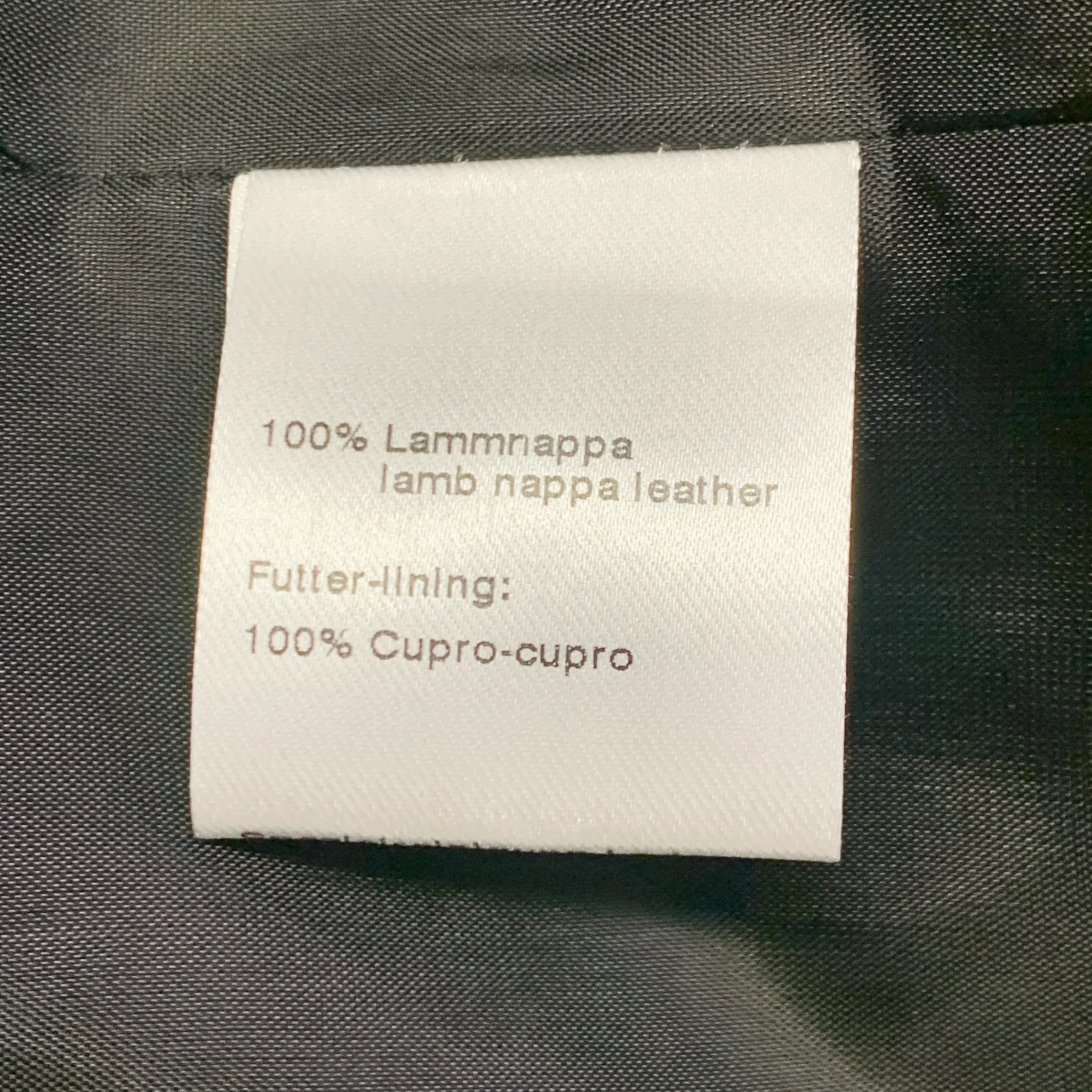 AKRIS Size 8 Black Perforated Lambskin Leather Zip Up Vest - Image 8