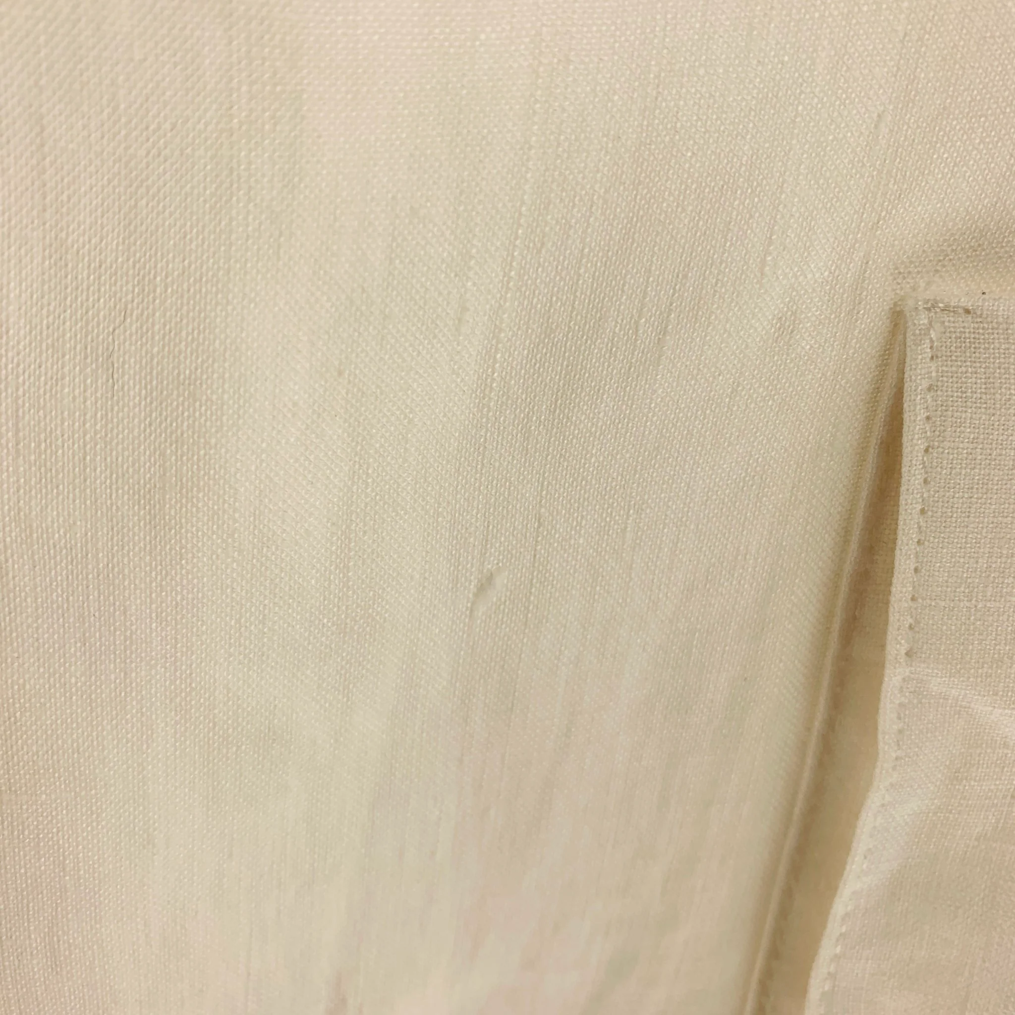 ALBERTO MAKALI Size 6 White Linen Single Breasted Blazer - Image 6