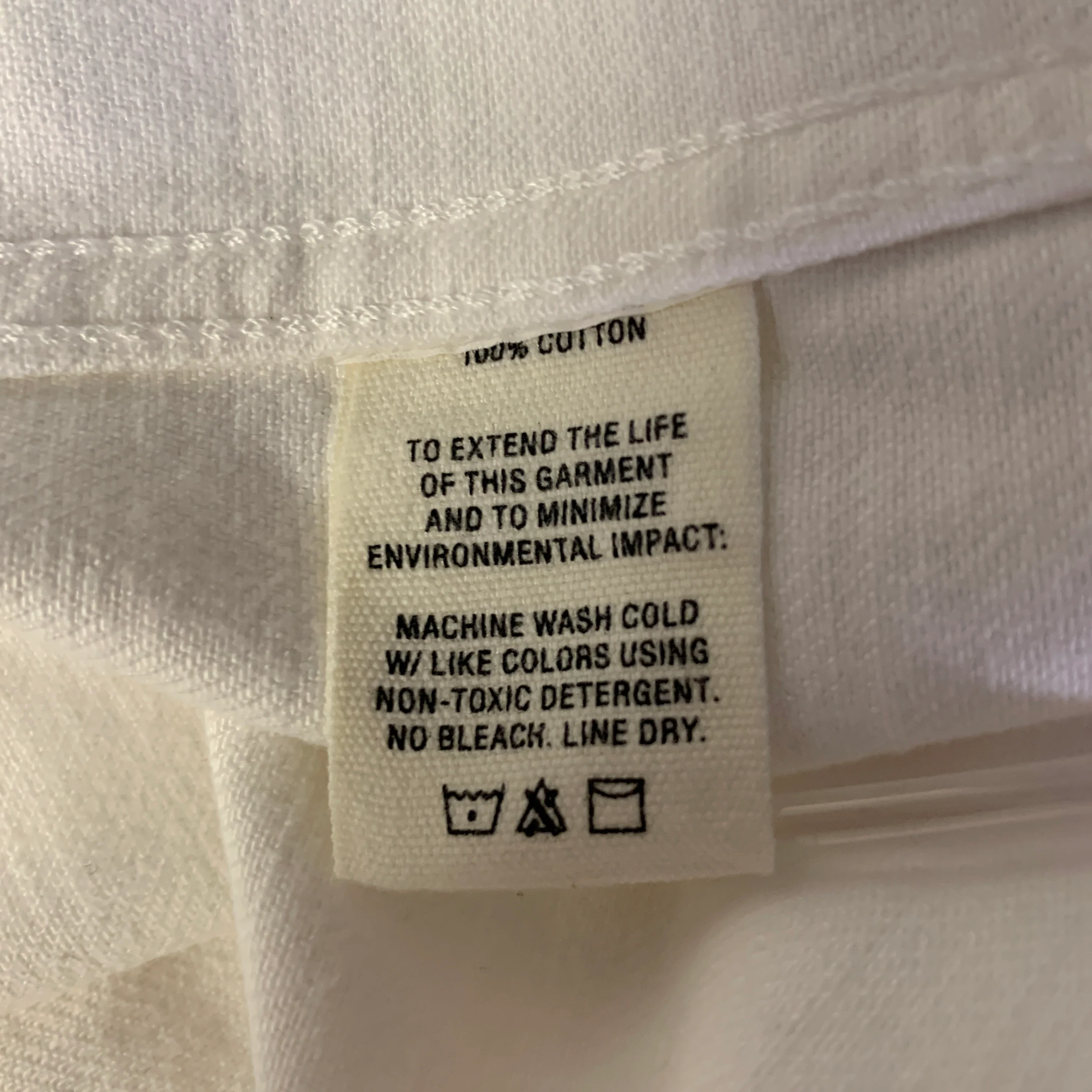 ALEX MILL Size M White Twill Cotton Chore Jacket - Image 5