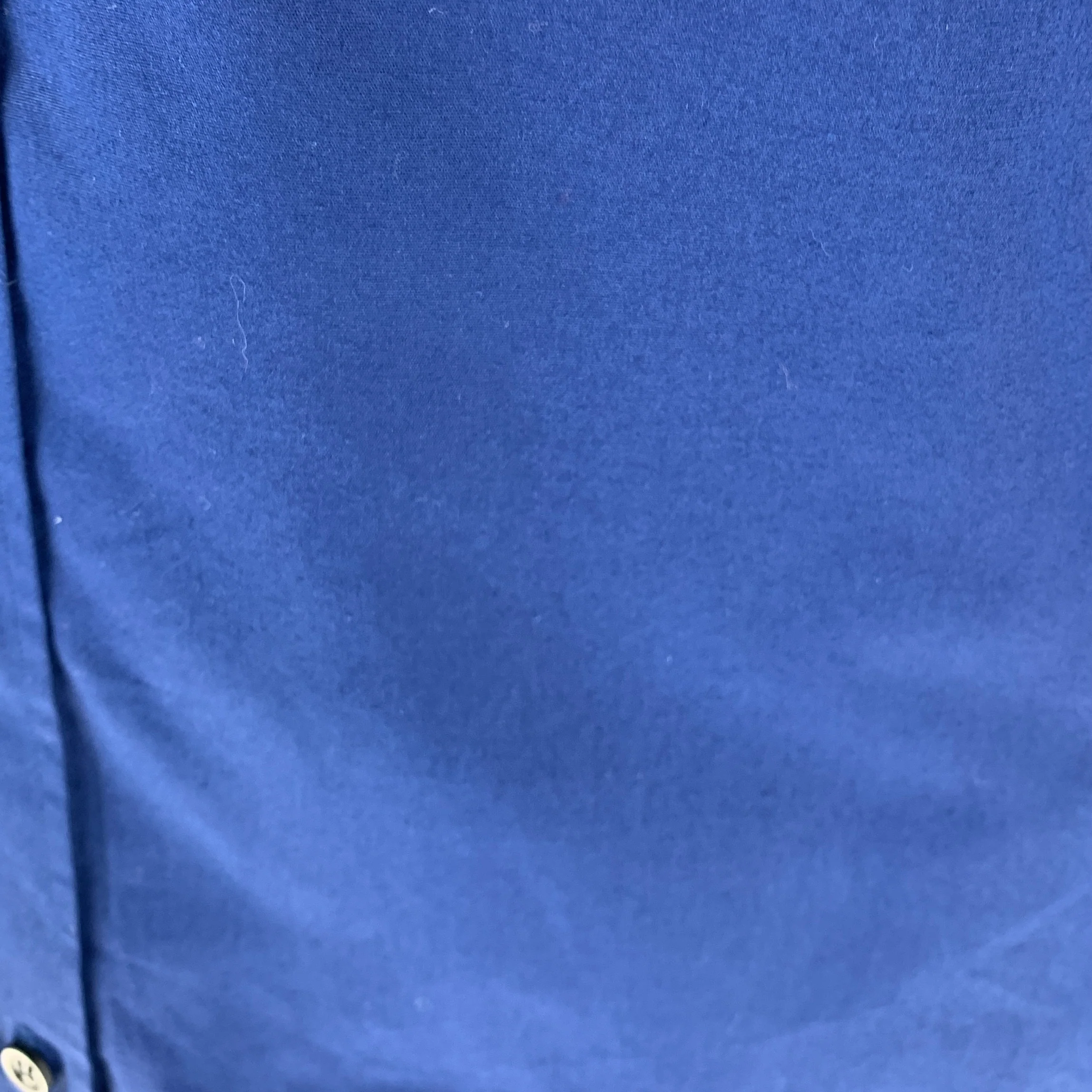 ALEXANDER MCQUEEN Size L Blue Cotton Blend Short Sleeve Shirt - Image 4