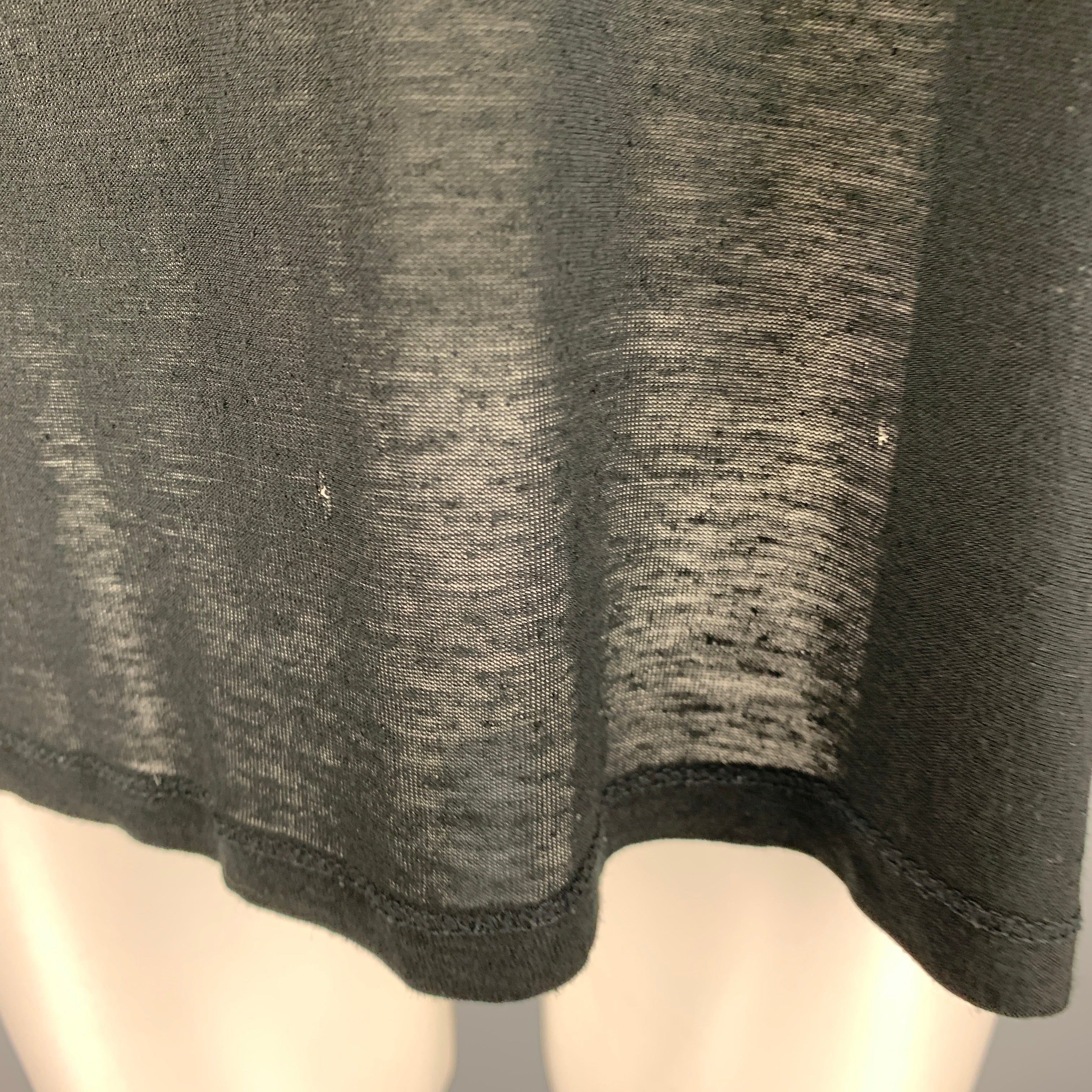 ALEXANDER WANG Size M Black Jersey Sleeveless T-shirt - Image 6