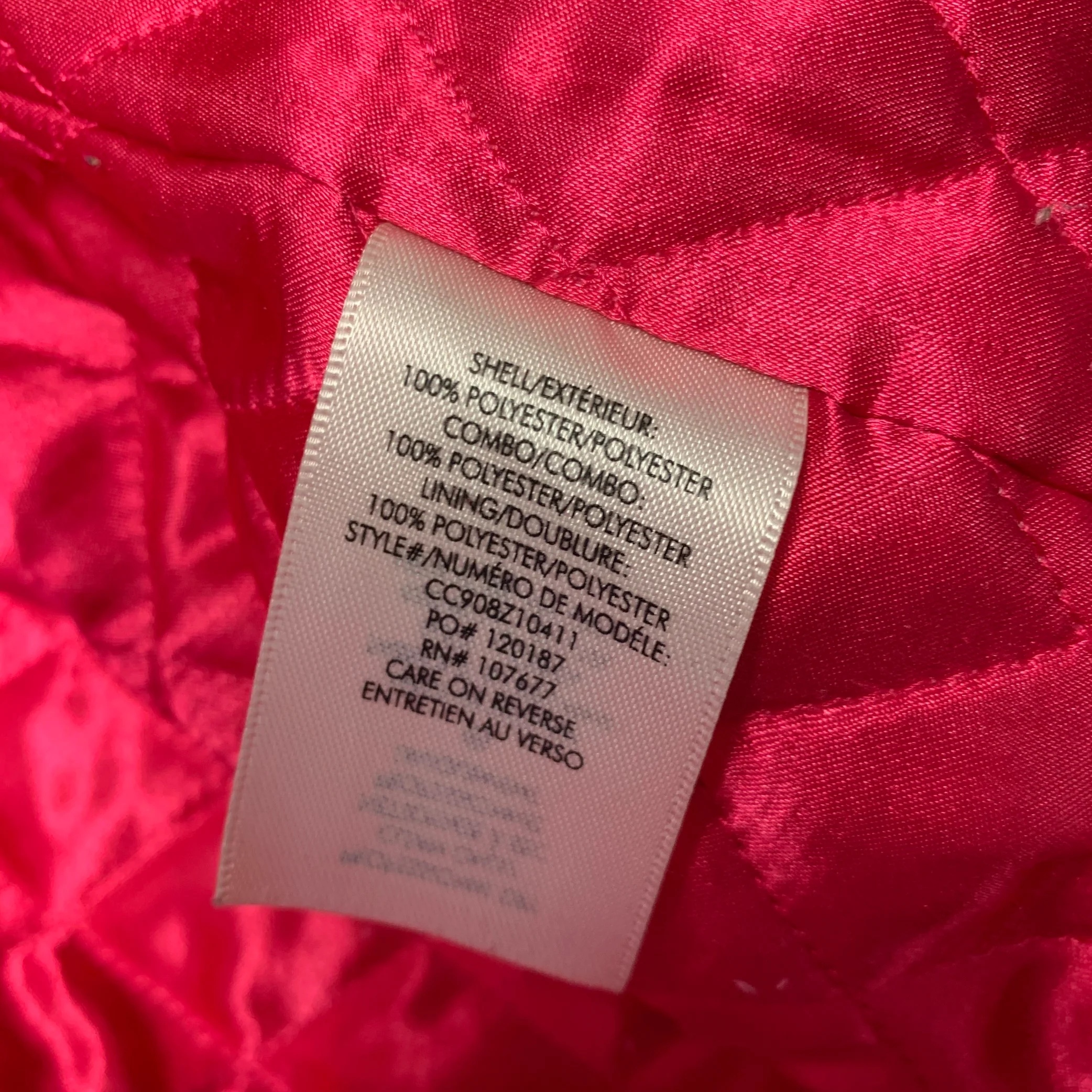ALICE + OLIVIA Size M Pink Polyester Textured Faux Fur Jacket - Image 7
