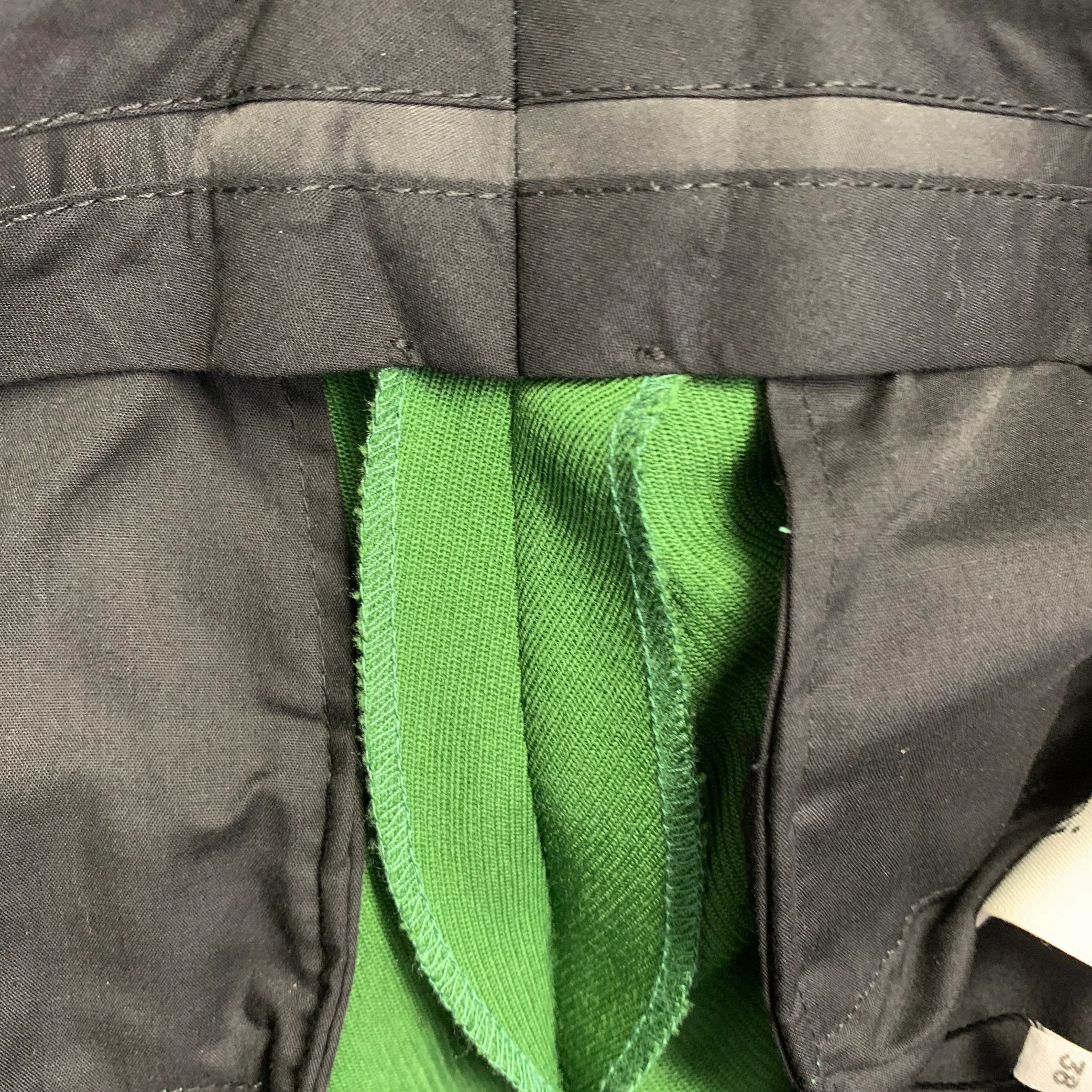 AMI by ALEXANDRE MATTIUSSI Size 28 Green Wool Twill Straight Zip Fly Dress Pants - Image 7