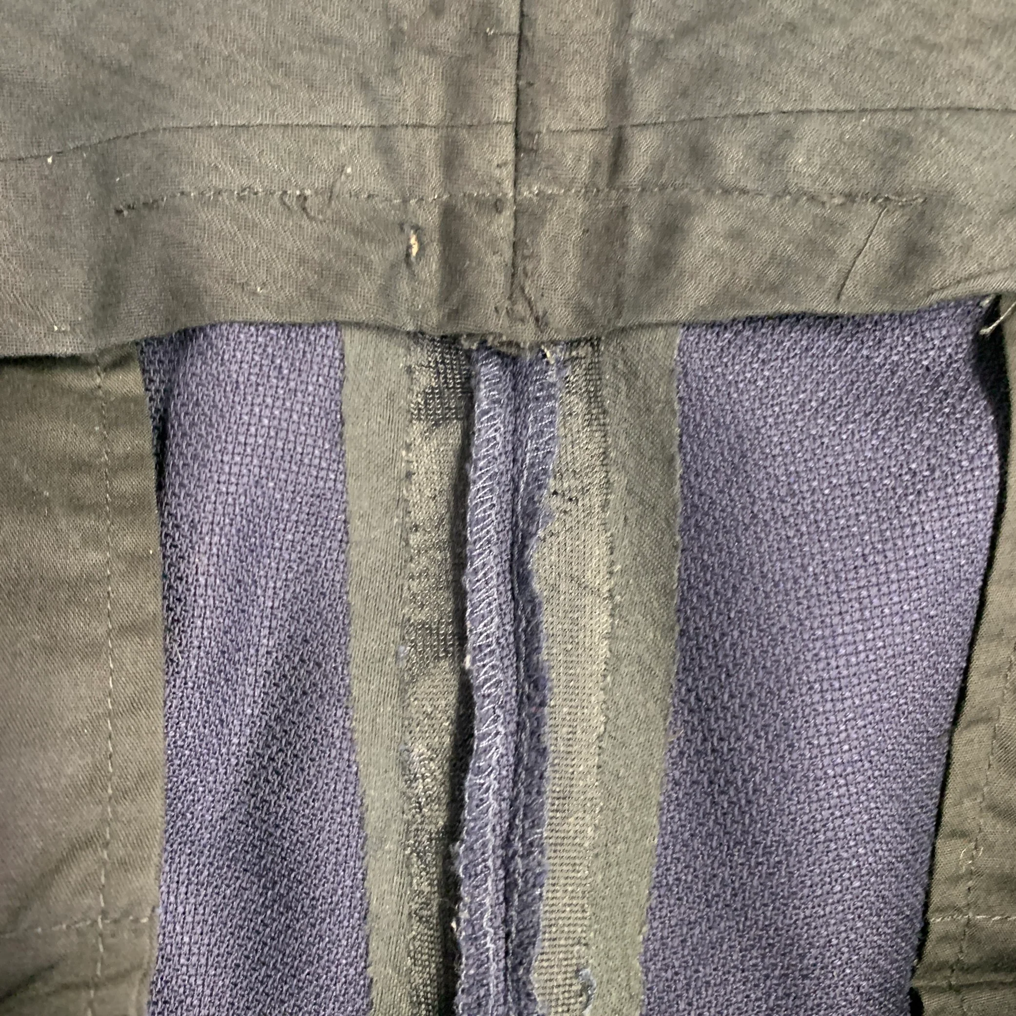 AMI by ALEXANDRE MATTIUSSI Size 34 Navy Wool Tapered Zip Up Dress Pants - Image 7