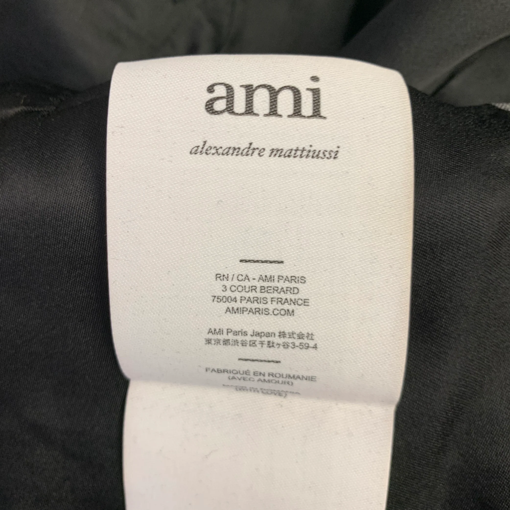 AMI Size 38 Grey Single Breasted Sport Coat - Image 7