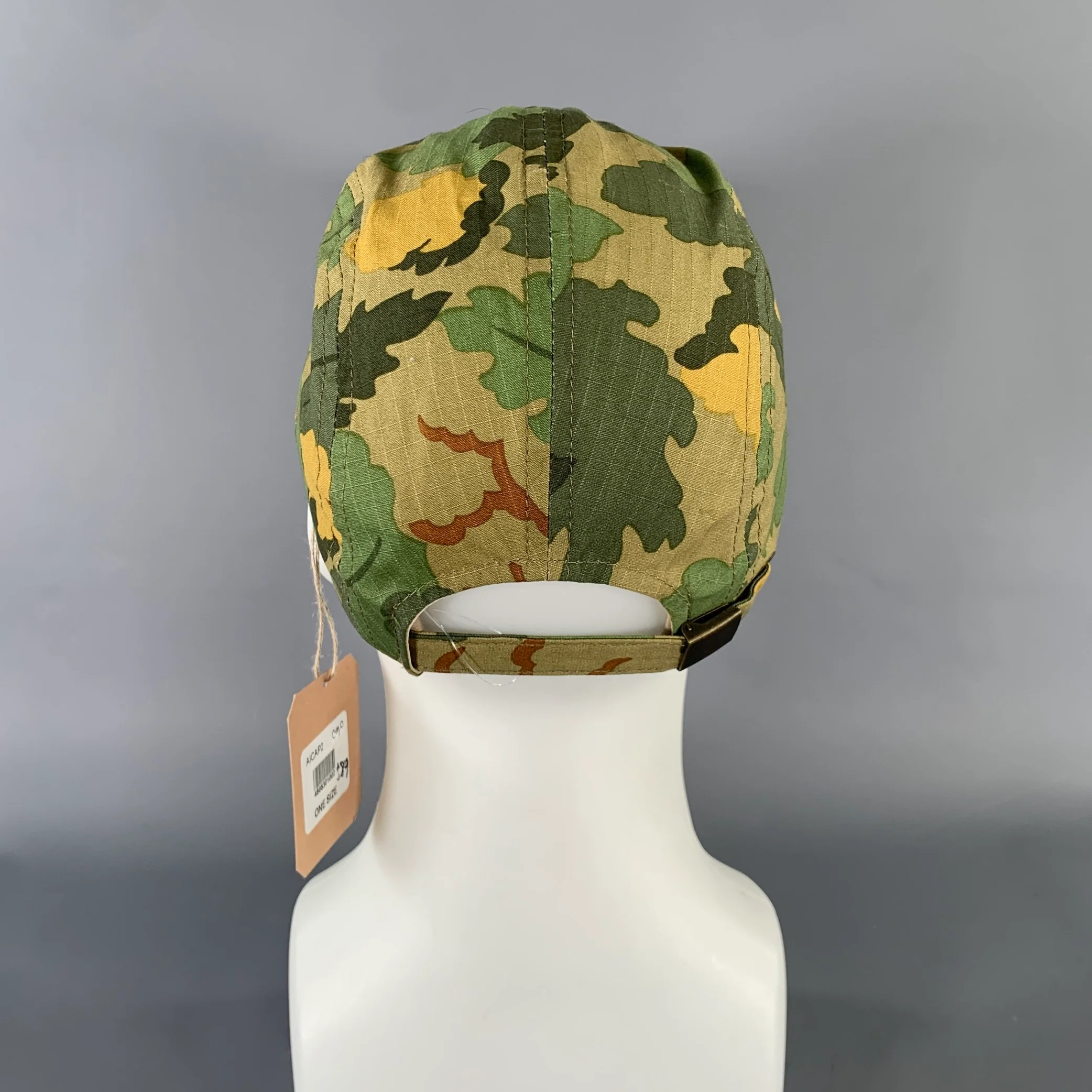 ANONYMOUS ISM Size One Size Green Camoflage Cotton Hats - Image 3