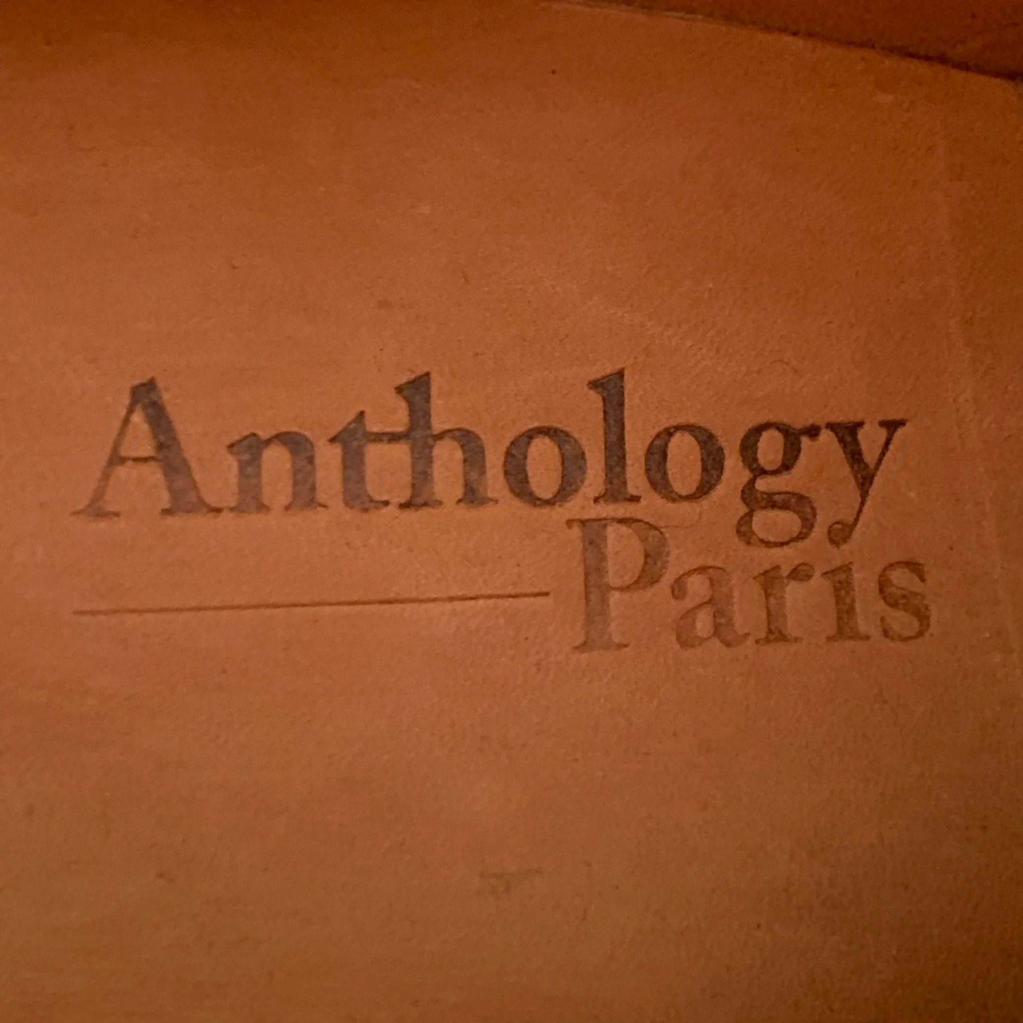 ANTHOLOGY PARIS Size 9 Black Leather Snake Embossed Back Zip Ankle Boots - Image 7