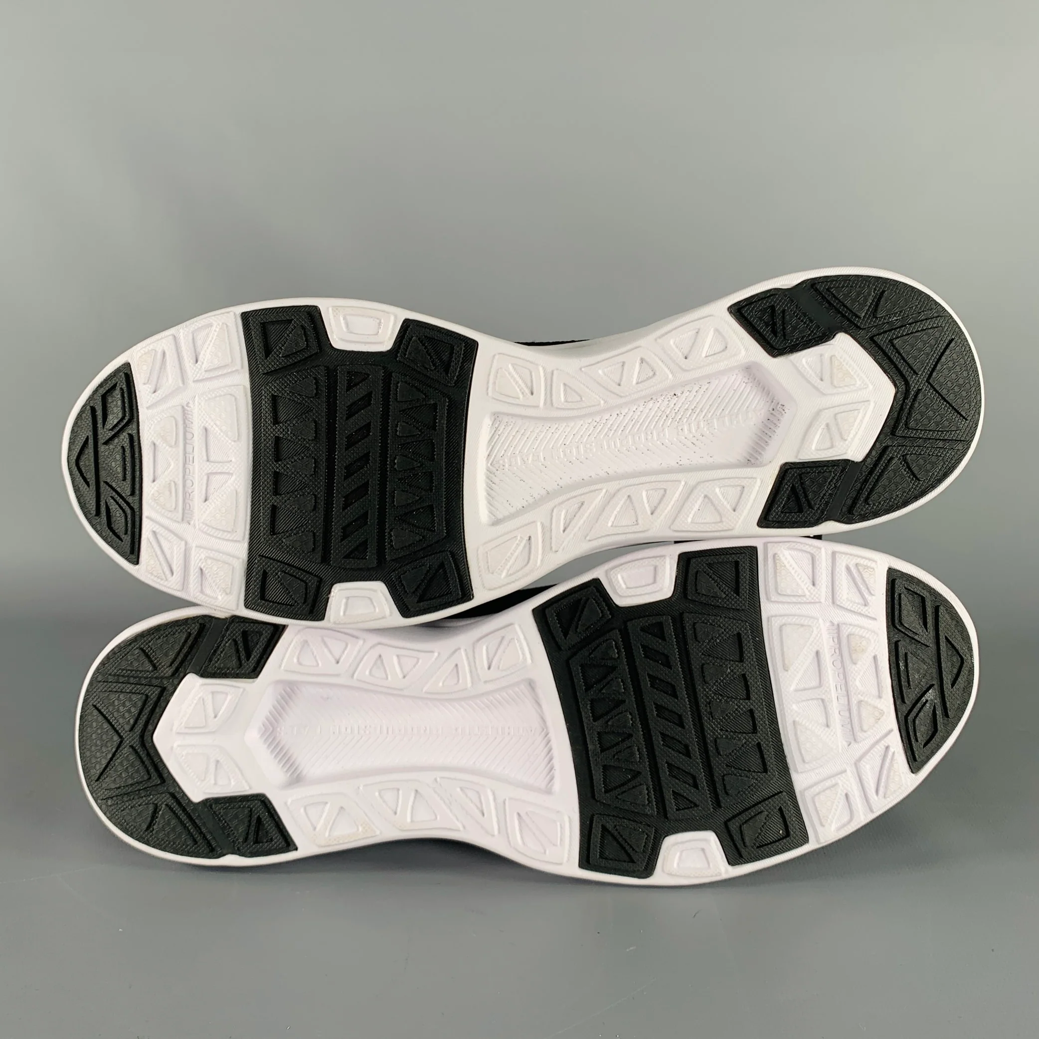 APL Size 11 -Techloom Tracer- Black White Perforated Nylon Sneakers - Image 6