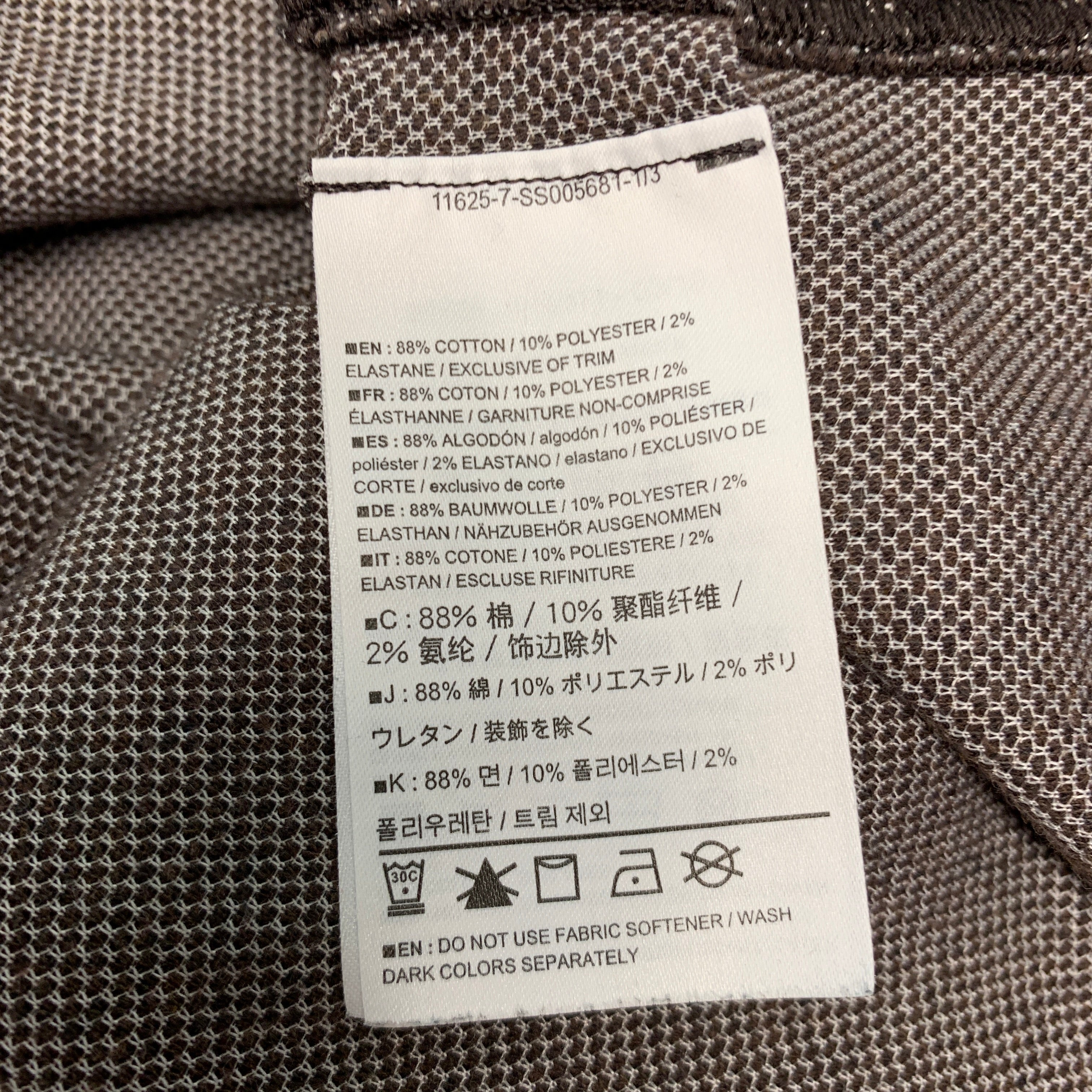 ARCTERYX Size M Brown Logo Cotton Henley Pullover - Image 6