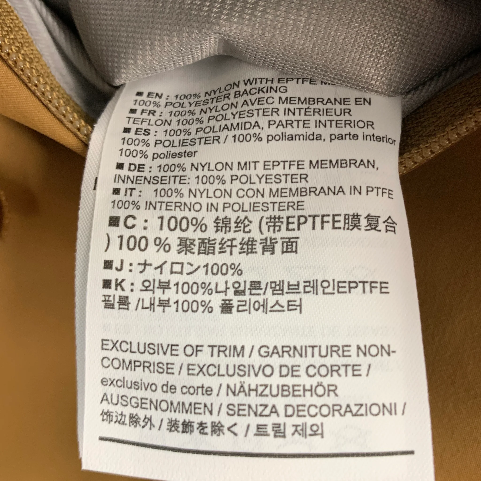 ARCTERYX Size XS Khaki Nylon Hooded Jacket - Image 5