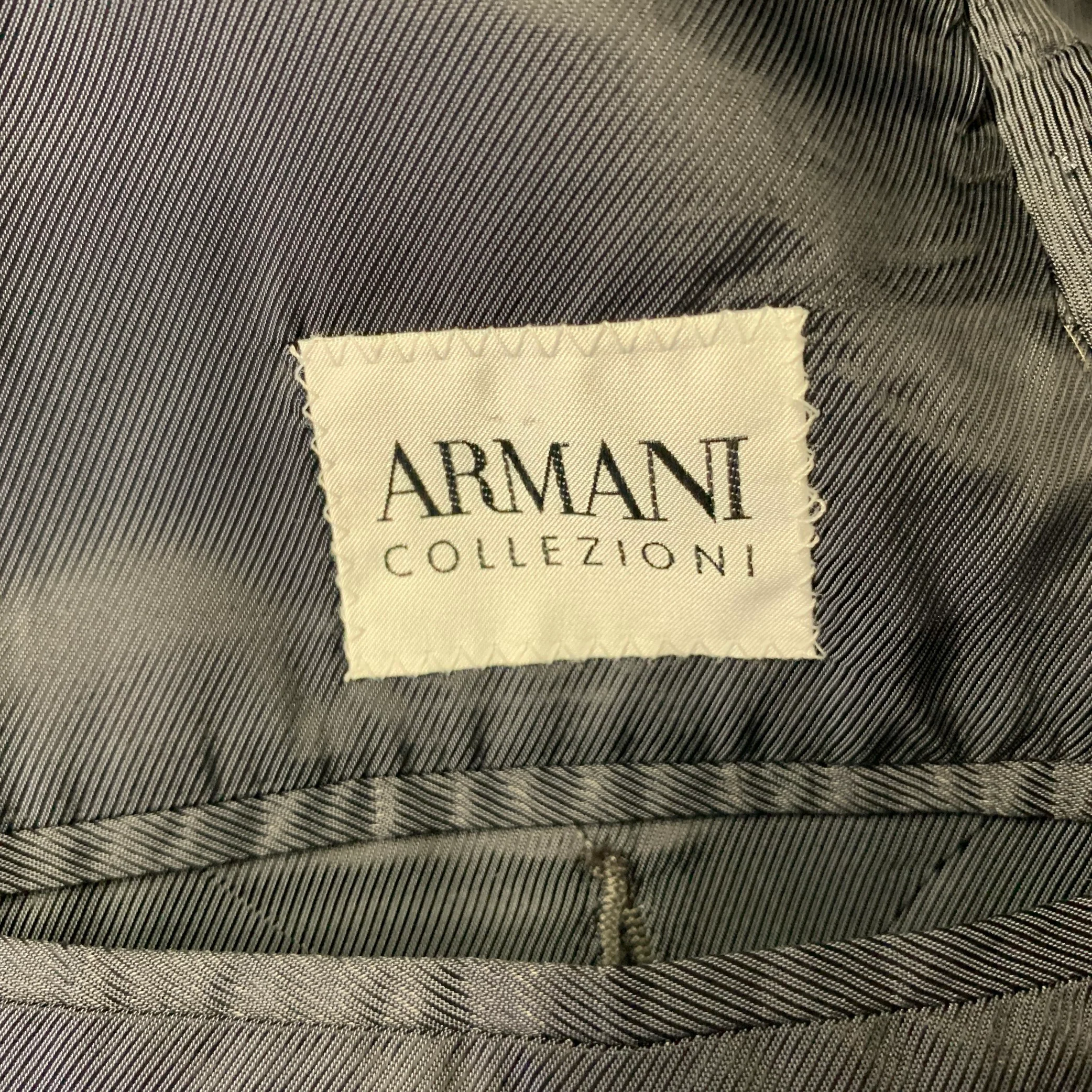 ARMANI COLLEZIONI Size 38 Brown Corduroy Cotton  Rayon Sport Coat - Image 7