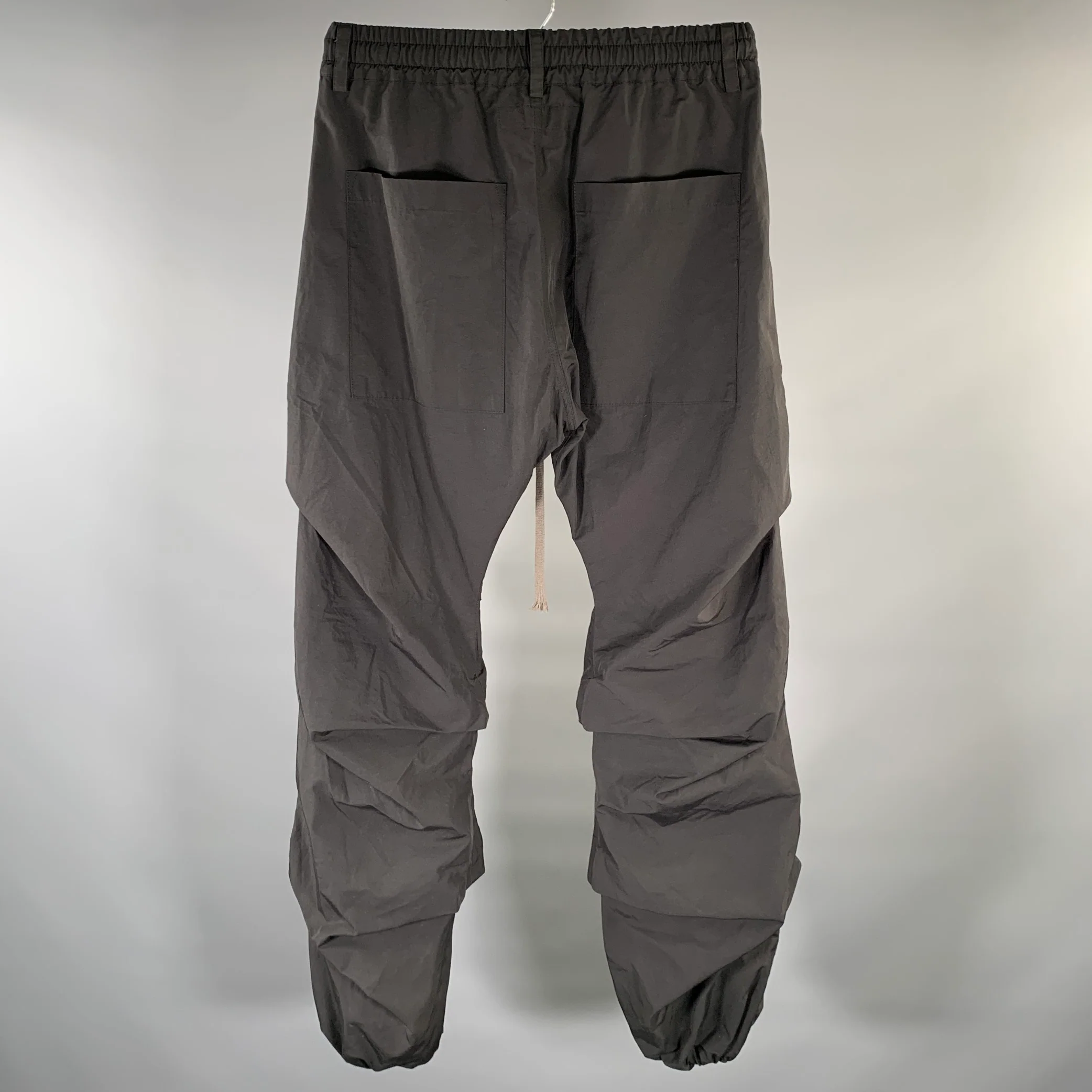 ARTEFACT Size S Black Nylon Blend Joggers Casual Pants - Image 3