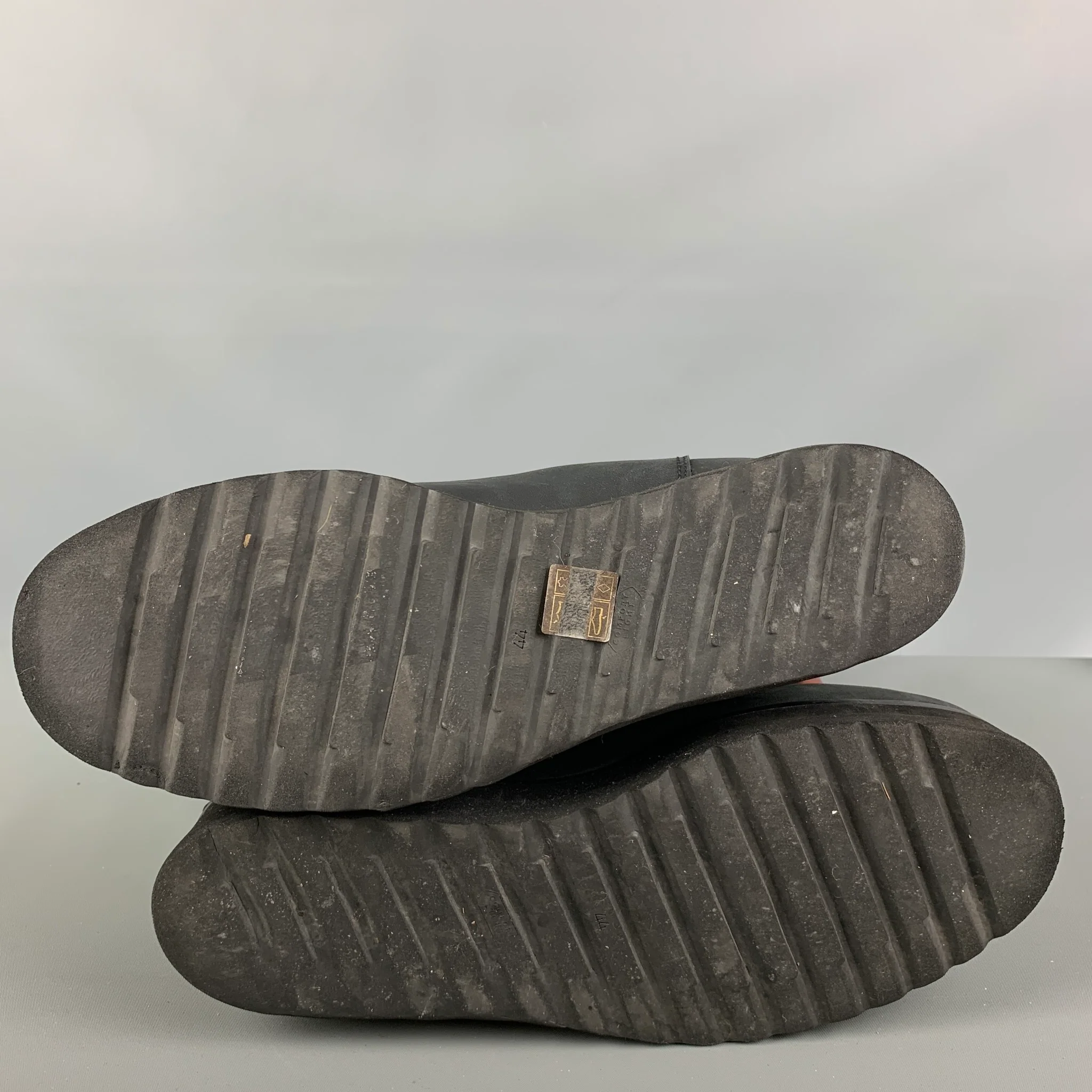 ATTIMONELLI'S Size 11 Black Boots - Image 6