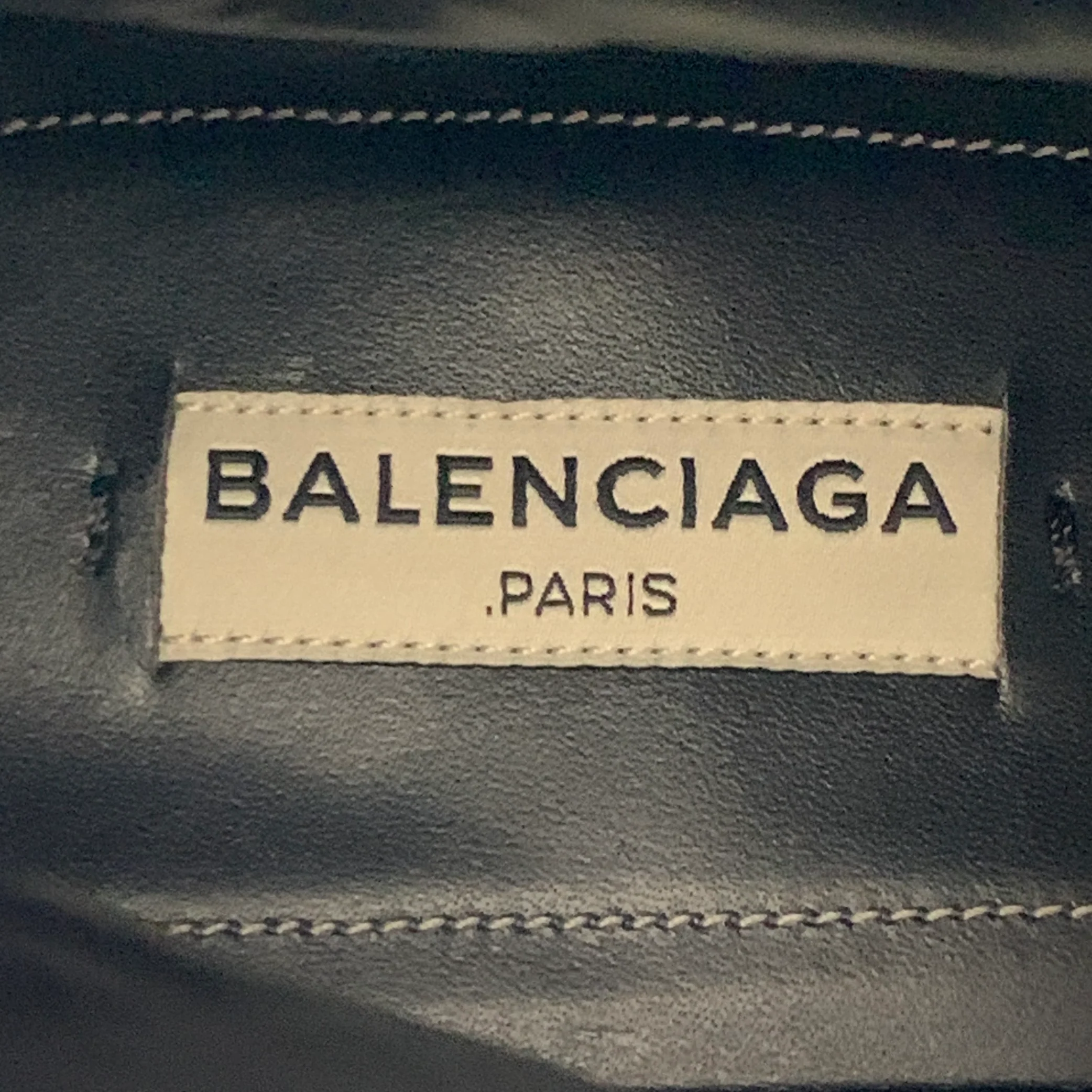 BALENCIAGA FW16 Runway Size 9 Black Leather Ankle Calf High Platform Boots - Image 8