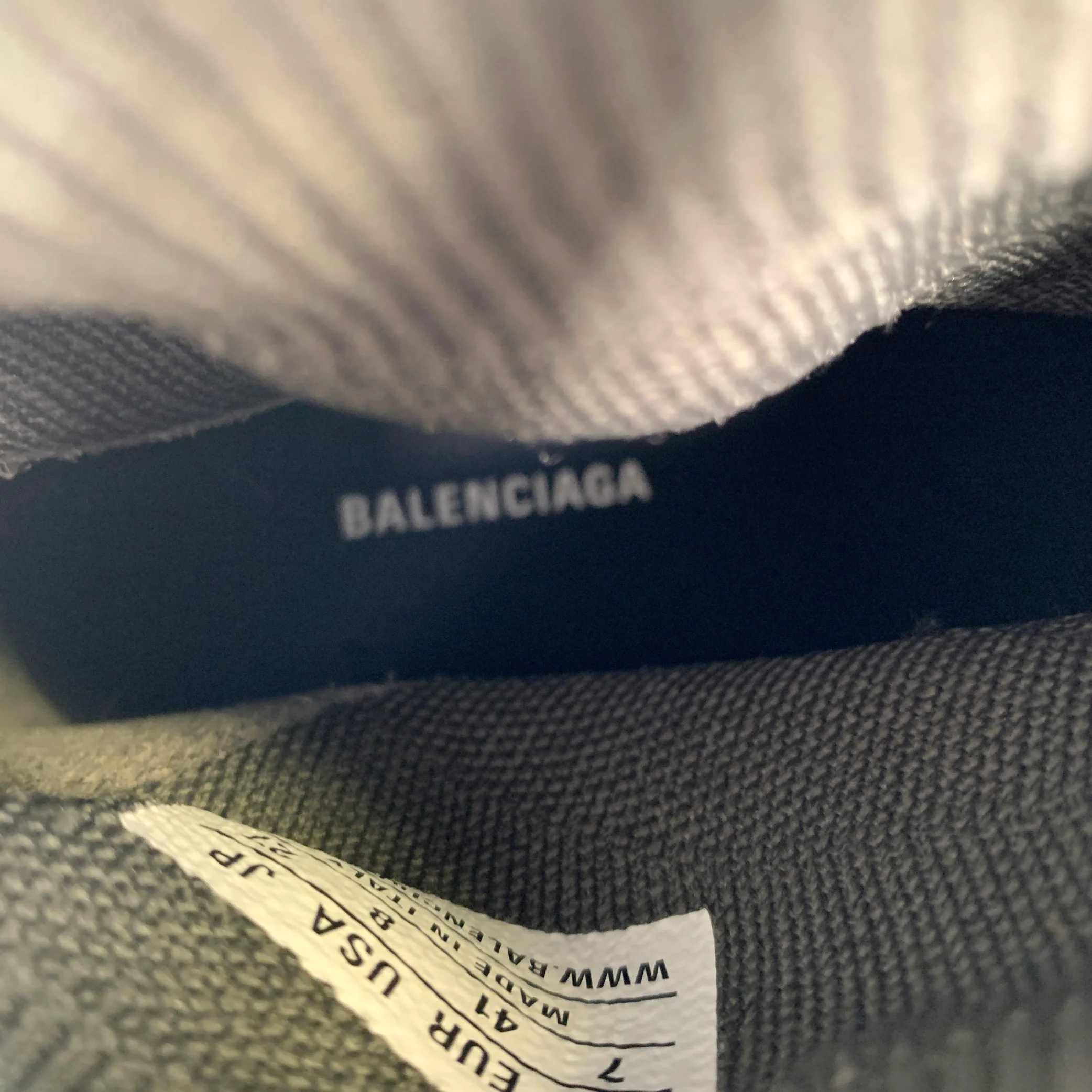 BALENCIAGA Size 8 Olive Speed Sneaker Pull On - Image 8