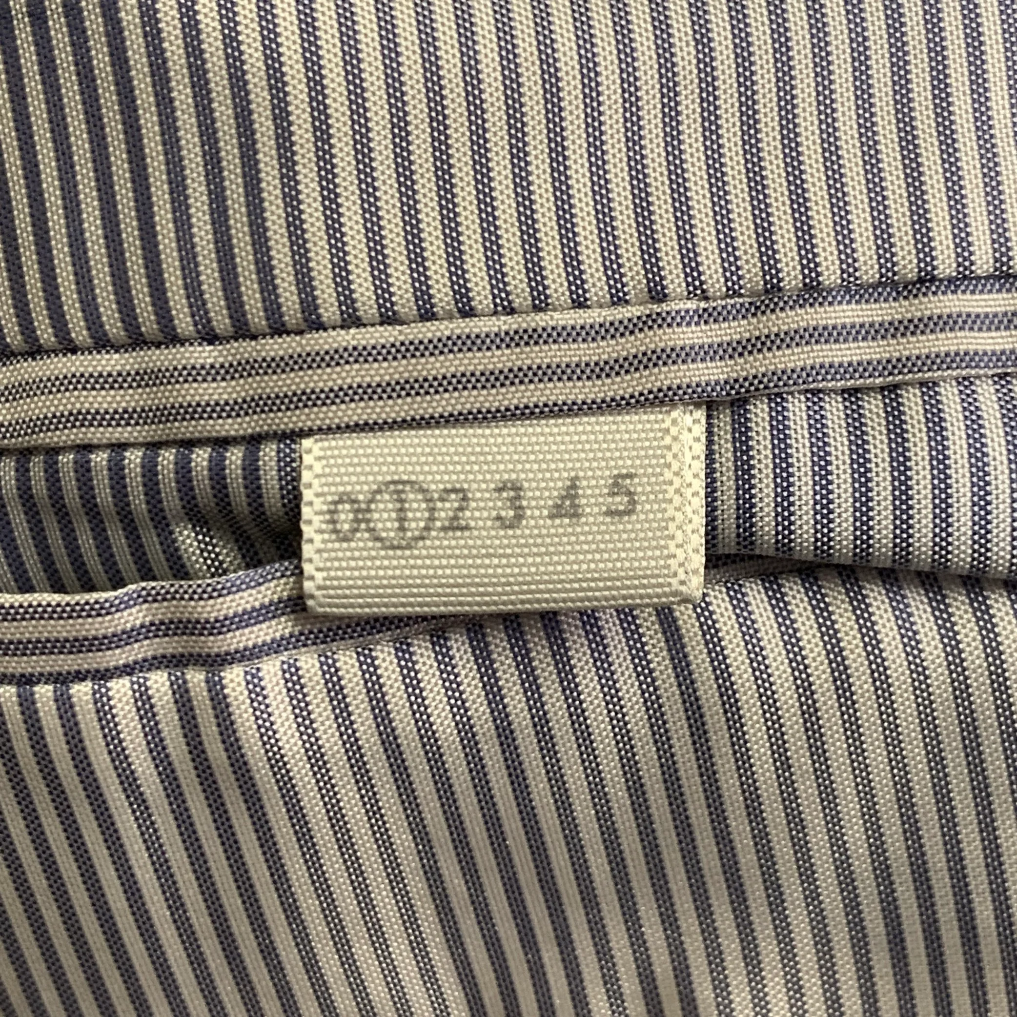 BAND OF OUTSIDERS Size 36 Black Wool Blend Single Breasted Sport Coat - Image 6