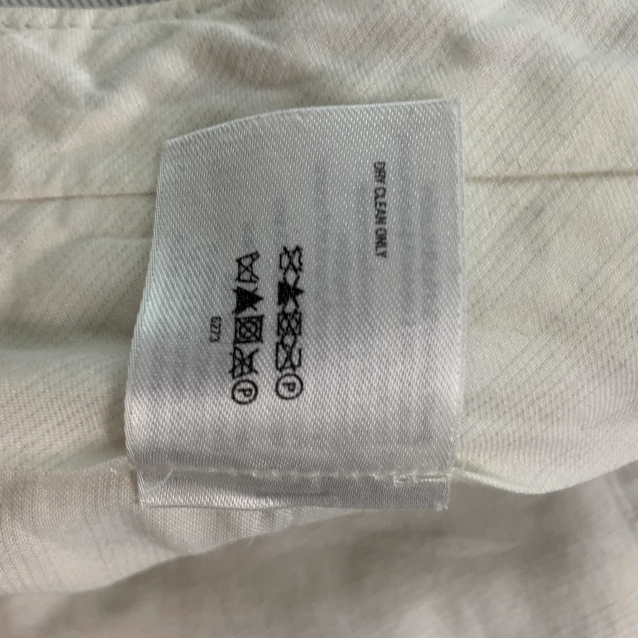 BLACK FLEECE Size 38 Grey White Stripe Cotton Notch Lapel 31 Suit - Image 14
