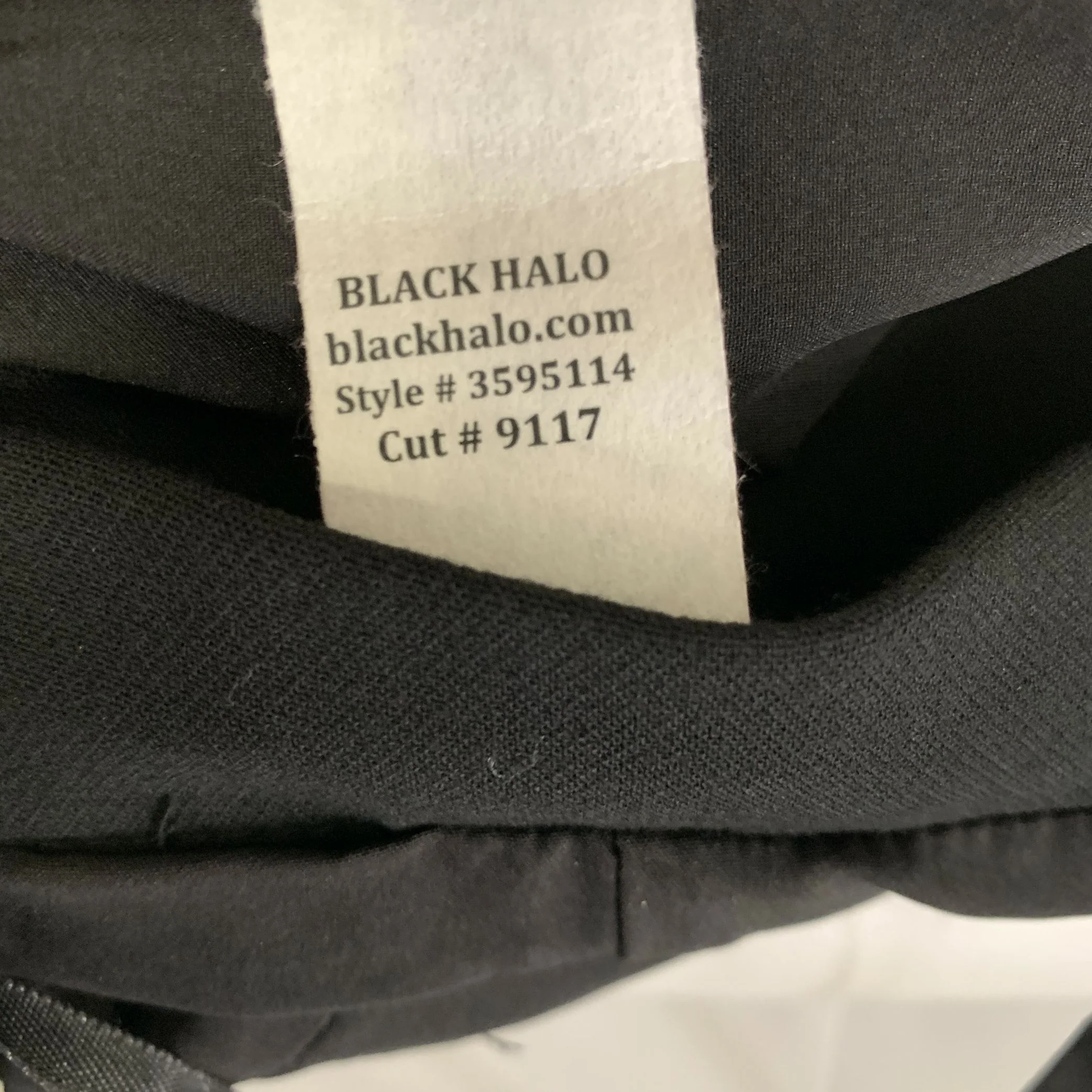 BLACK HALO Size L Black 3595114 Strapless Cocktail Dress - Image 7