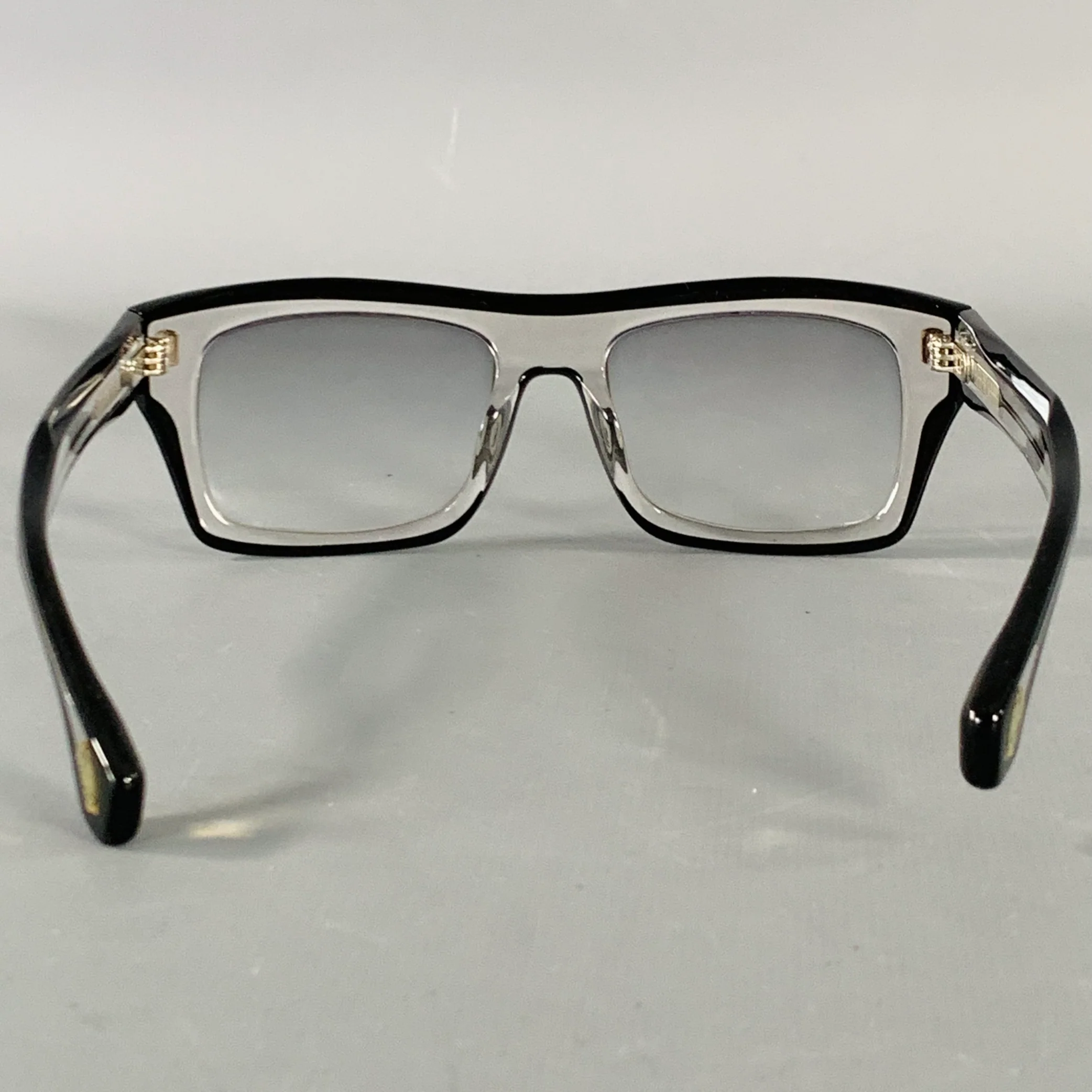 BLAKE KUWAHARA Transparent Black Acetate Sunglasses & Eyewear - Image 3