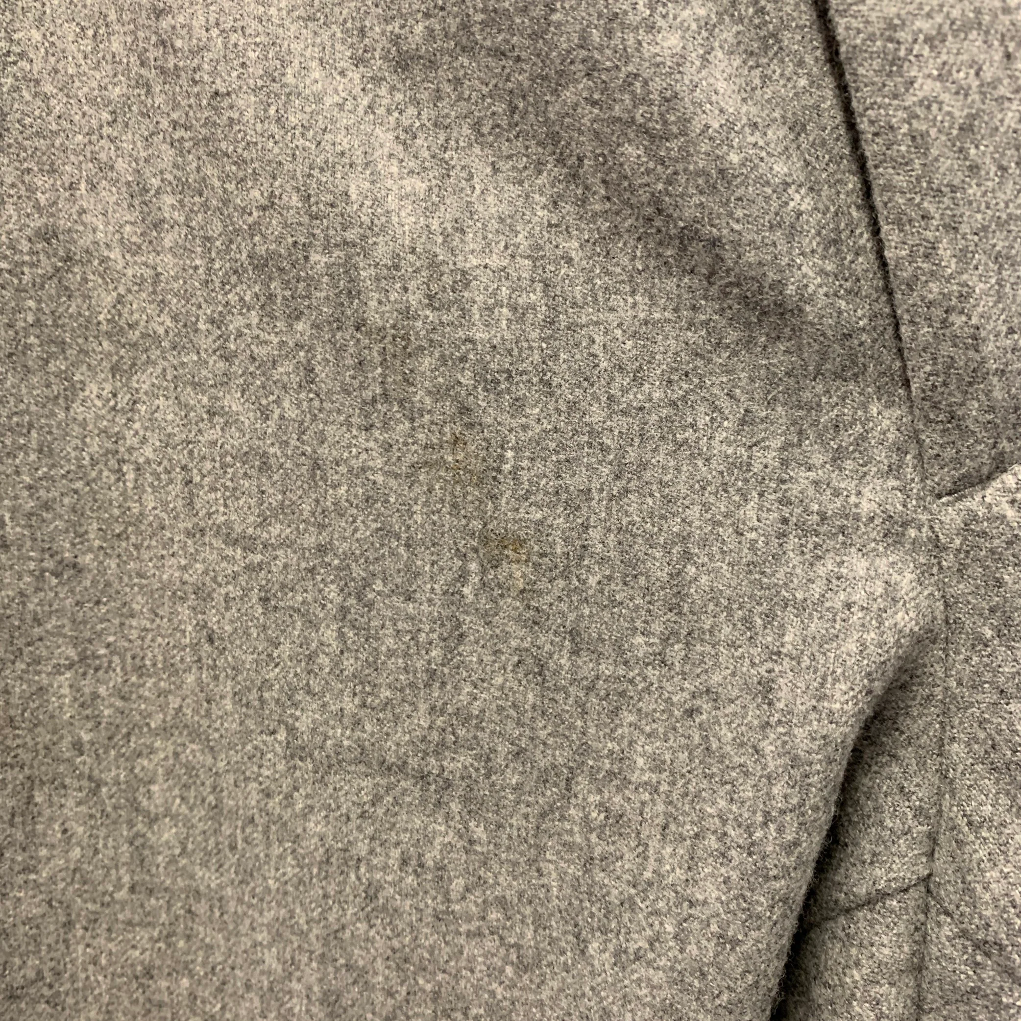 BOGLIOLI Size 34 Grey Heather Virgin Wool Cargo Casual Pants - Image 6