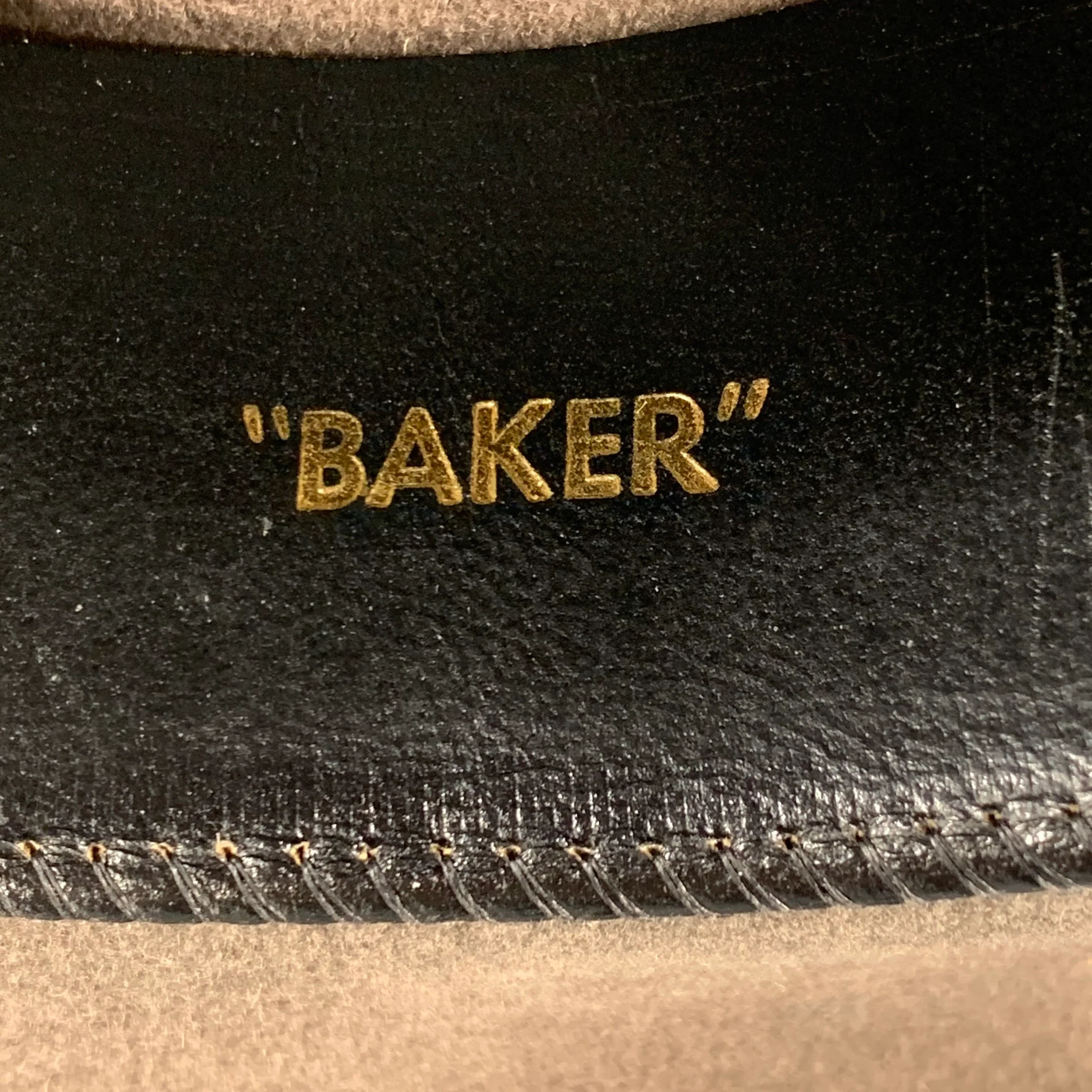 BORSALINO Baker Brown Taupe Felt Fedora Hat - Image 10