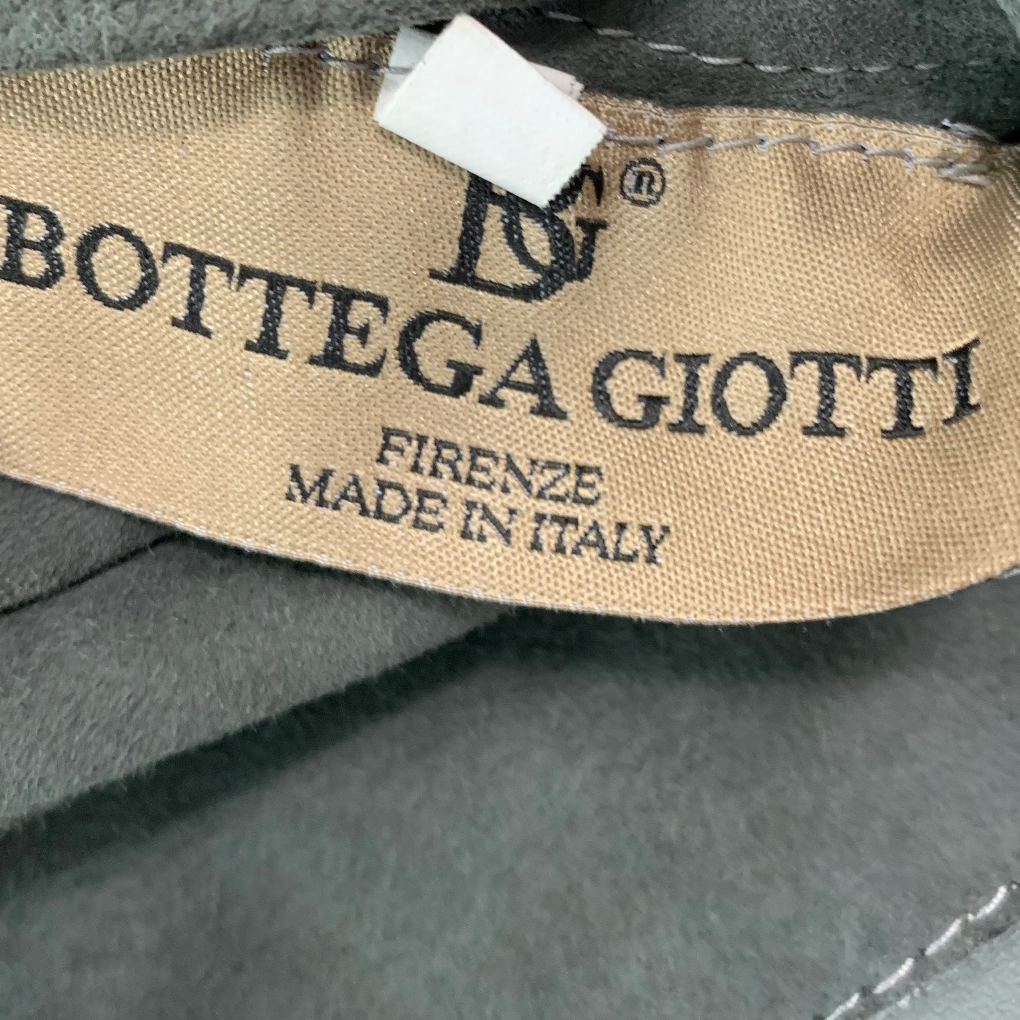 BOTTEGA GIOTTI Size XS Grey Leather Suede Reversible Coat - Image 6