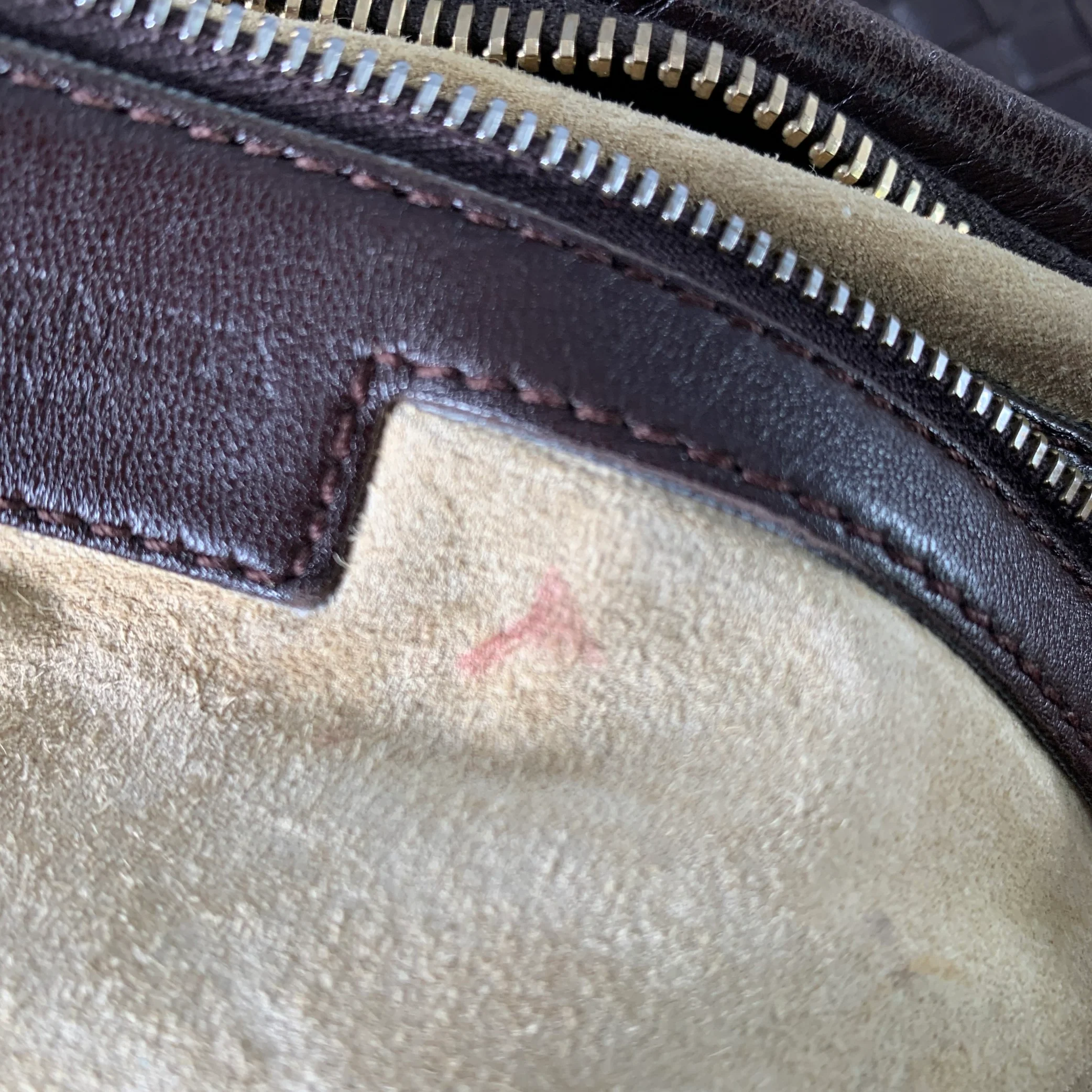 BOTTEGA VENETA 2009 Brown Woven Leather Hobo Shoulder Bag - Image 8