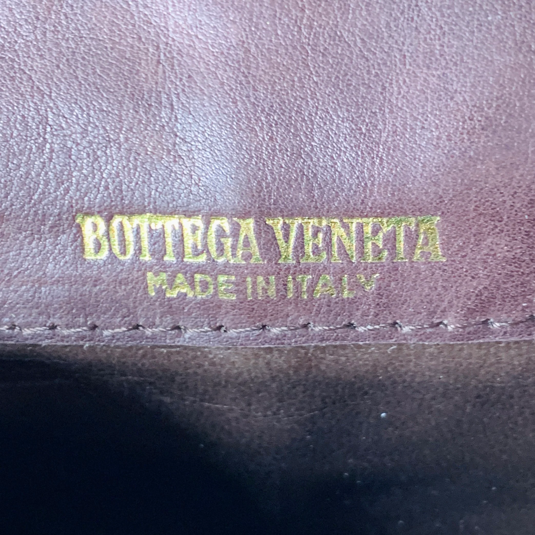 BOTTEGA VENETA Intrecciato Brown Woven Leather Crossbody Bag - Image 6
