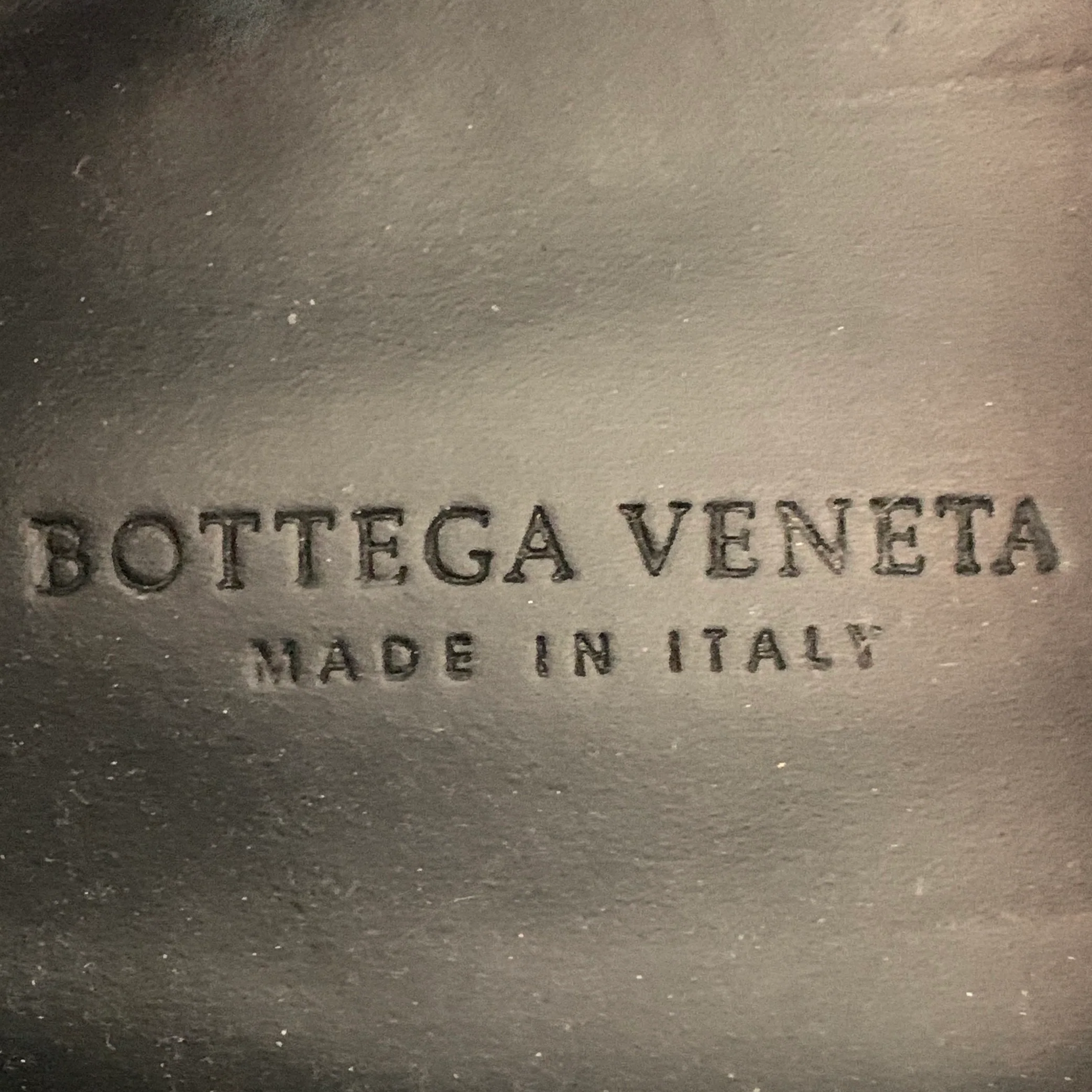 BOTTEGA VENETA Size 11 Black Leather Textured Zig Zag Lace-Up Shoes - Image 8