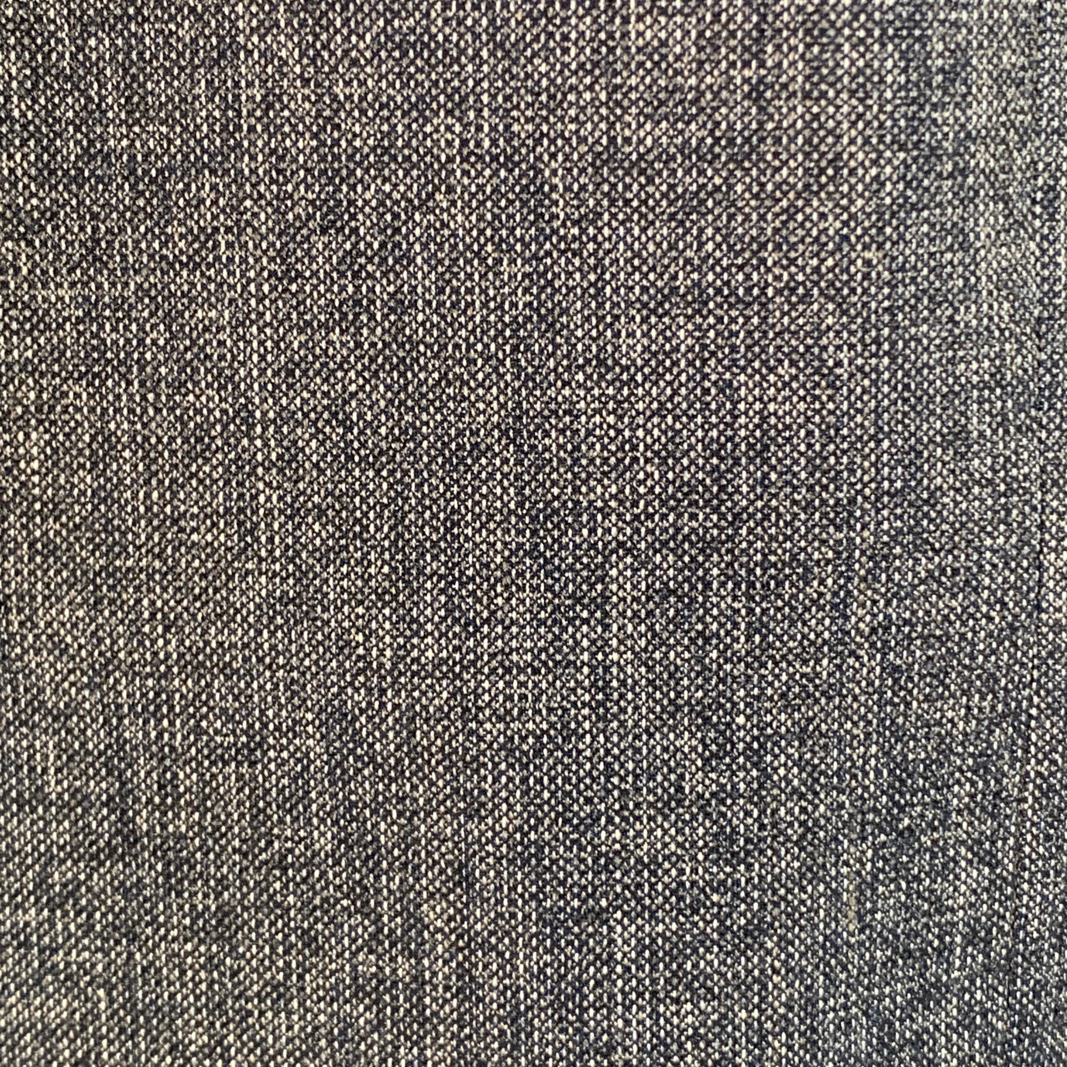 BOTTEGA VENETA Size 46 Navy White Melange Virgin Wool Notch Lapel Sport Coat - Image 2