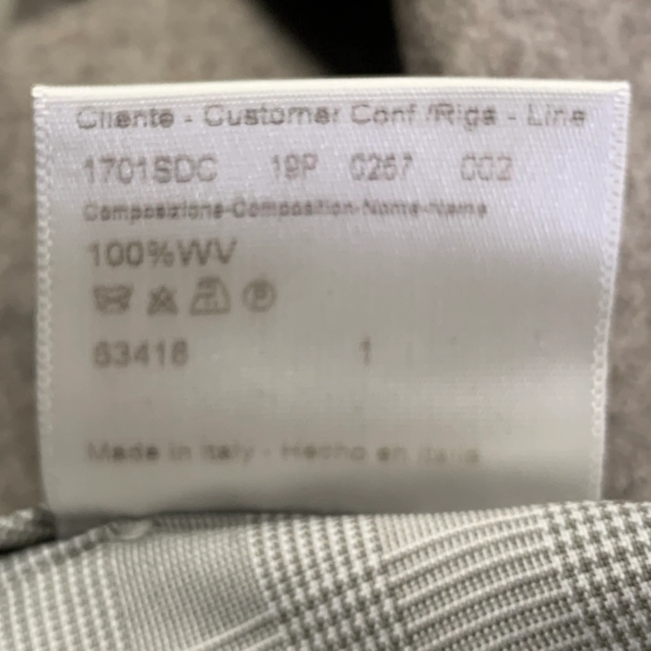 BRIONI Size 36 Taupe Wool Jean Cut Dress Pants - Image 6