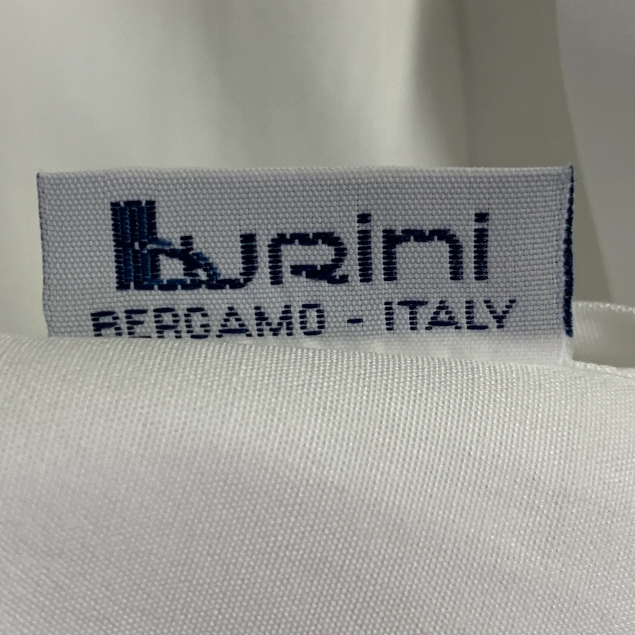BRIONI Size L White Cotton French Cuff Tuxedo Long Sleeve Shirt - Image 6