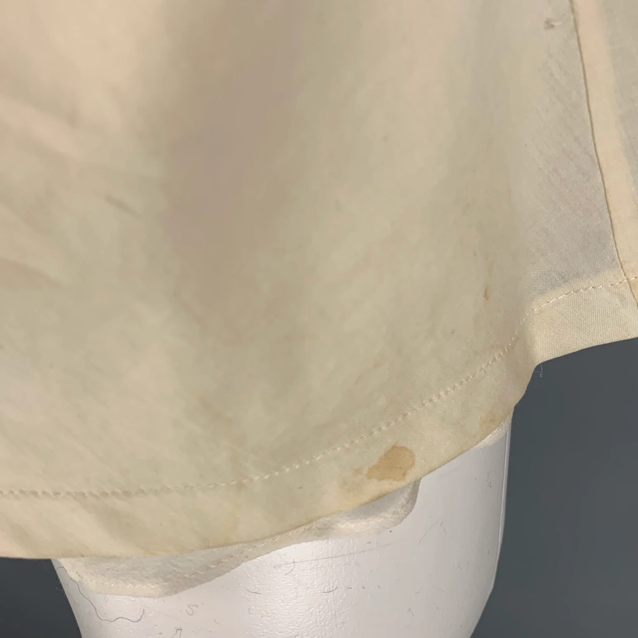 BRUNELLO CUCINELLI Size S Cream Embroidered Tank Casual Top - Image 5