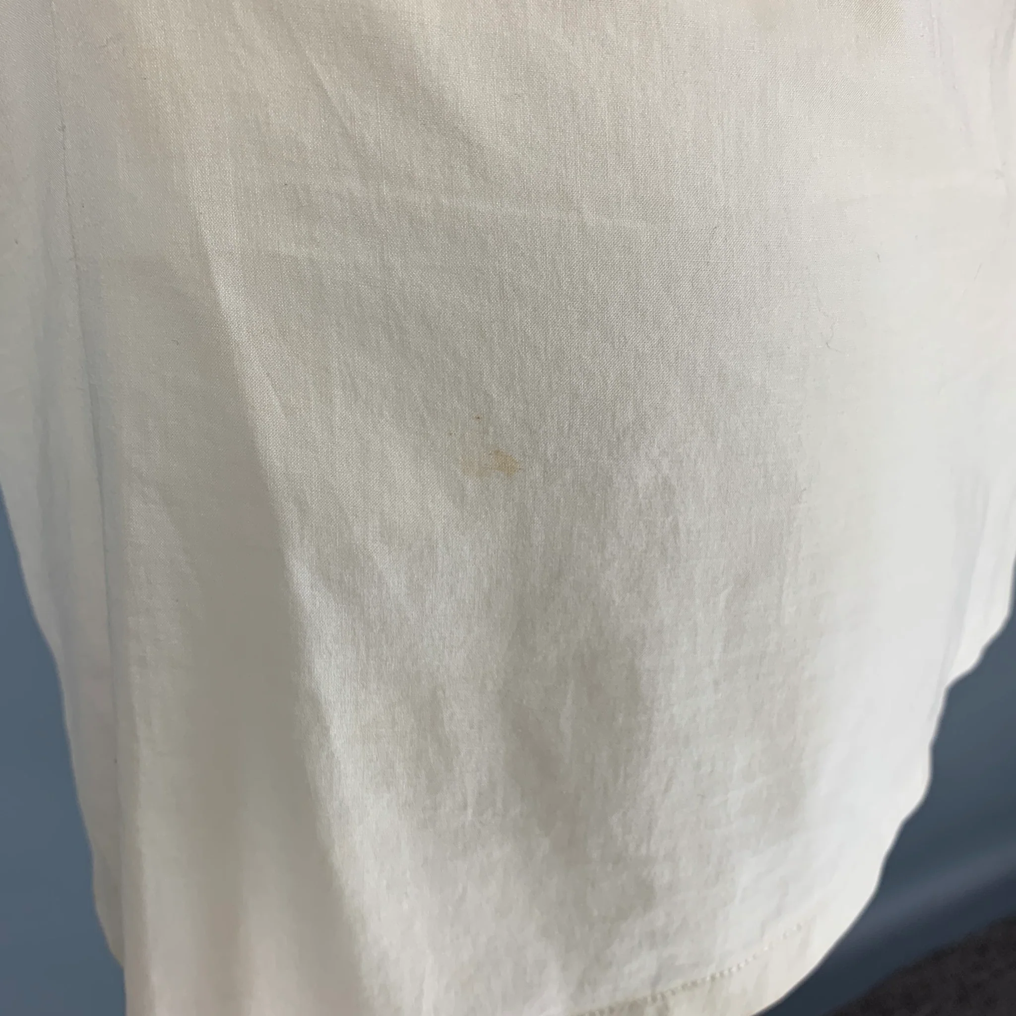 BRUNELLO CUCINELLI Size S Cream Embroidered Tank Casual Top - Image 7