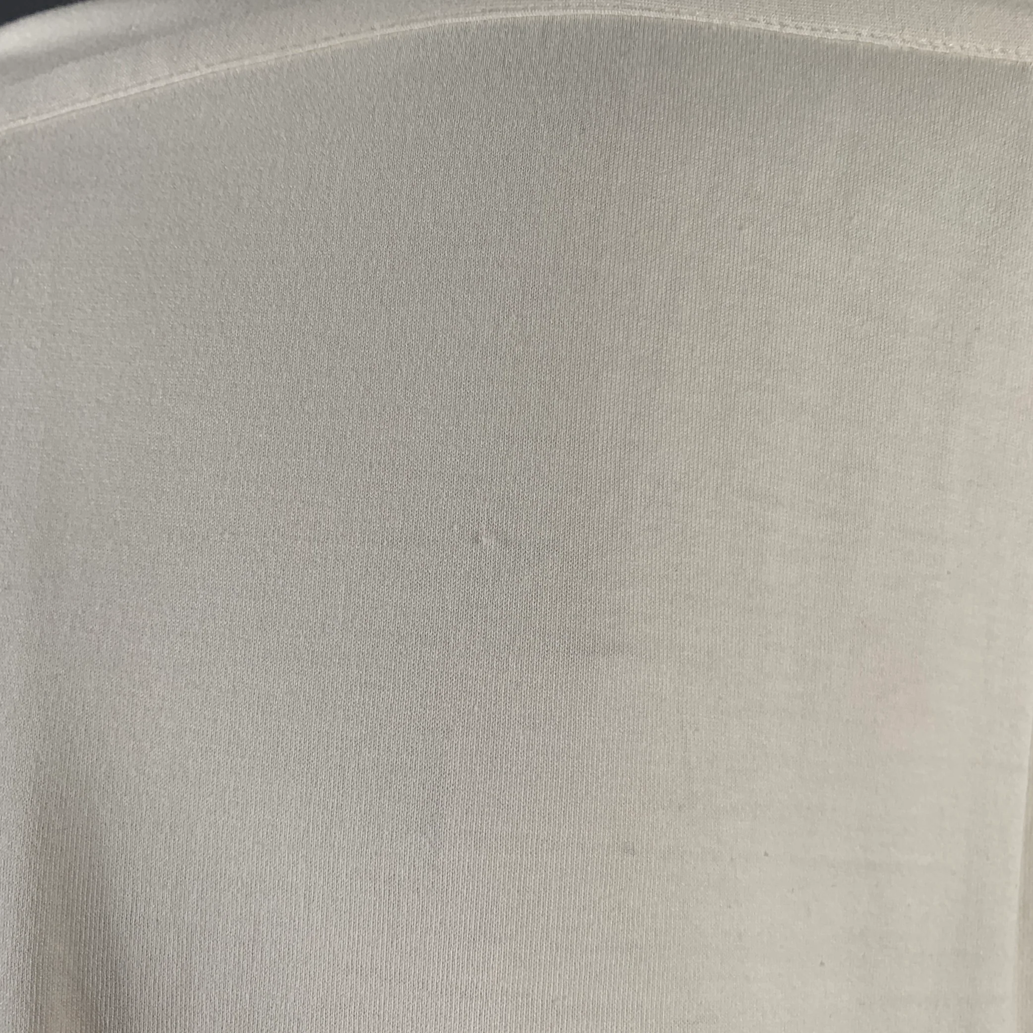 BRUNELLO CUCINELLI Size XL White Cotton Button Up Long Sleeve Shirt - Image 5