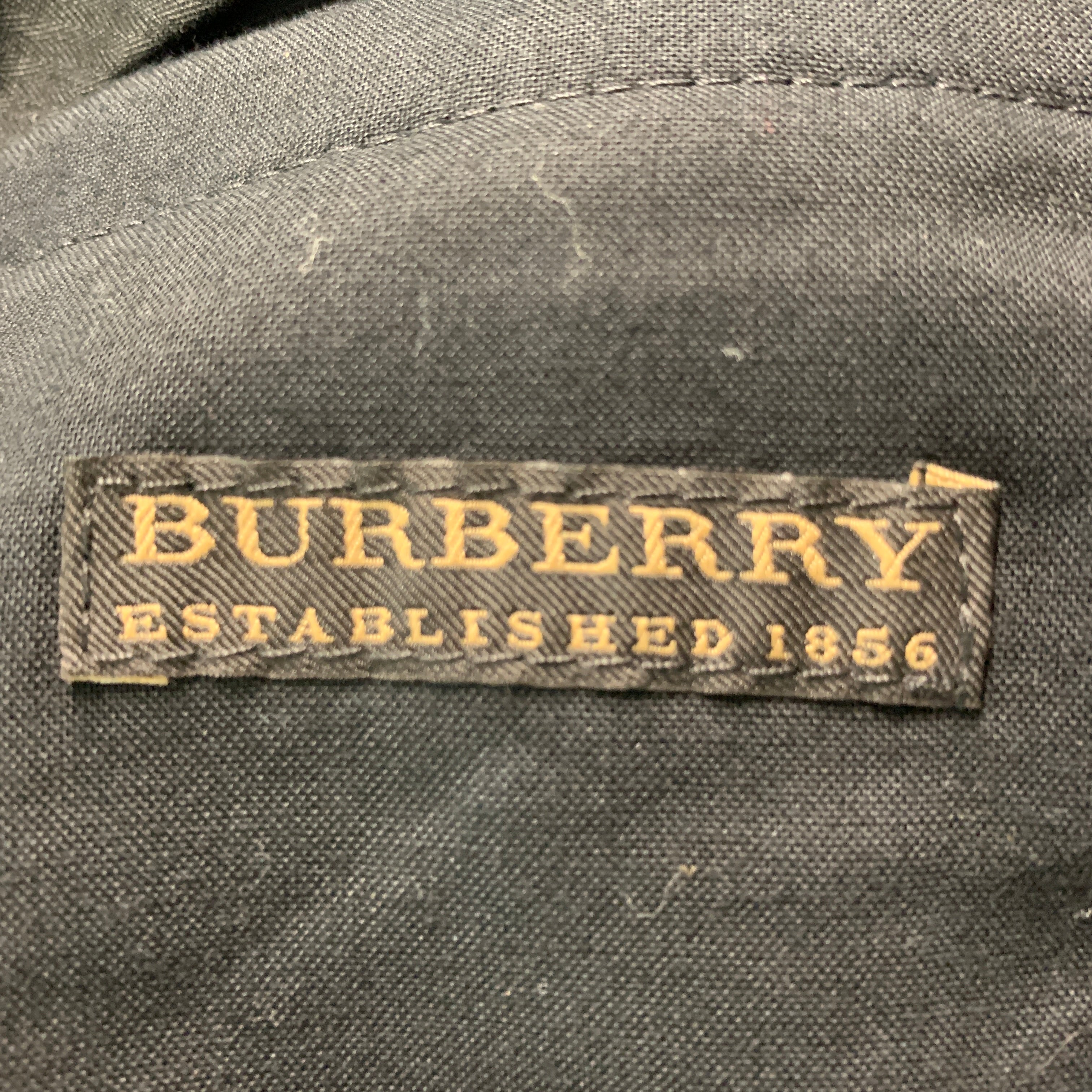 BURBERRY PRORSUM Size 32 Black Solid Wool Blend Zip Fly Dress Pants - Image 3