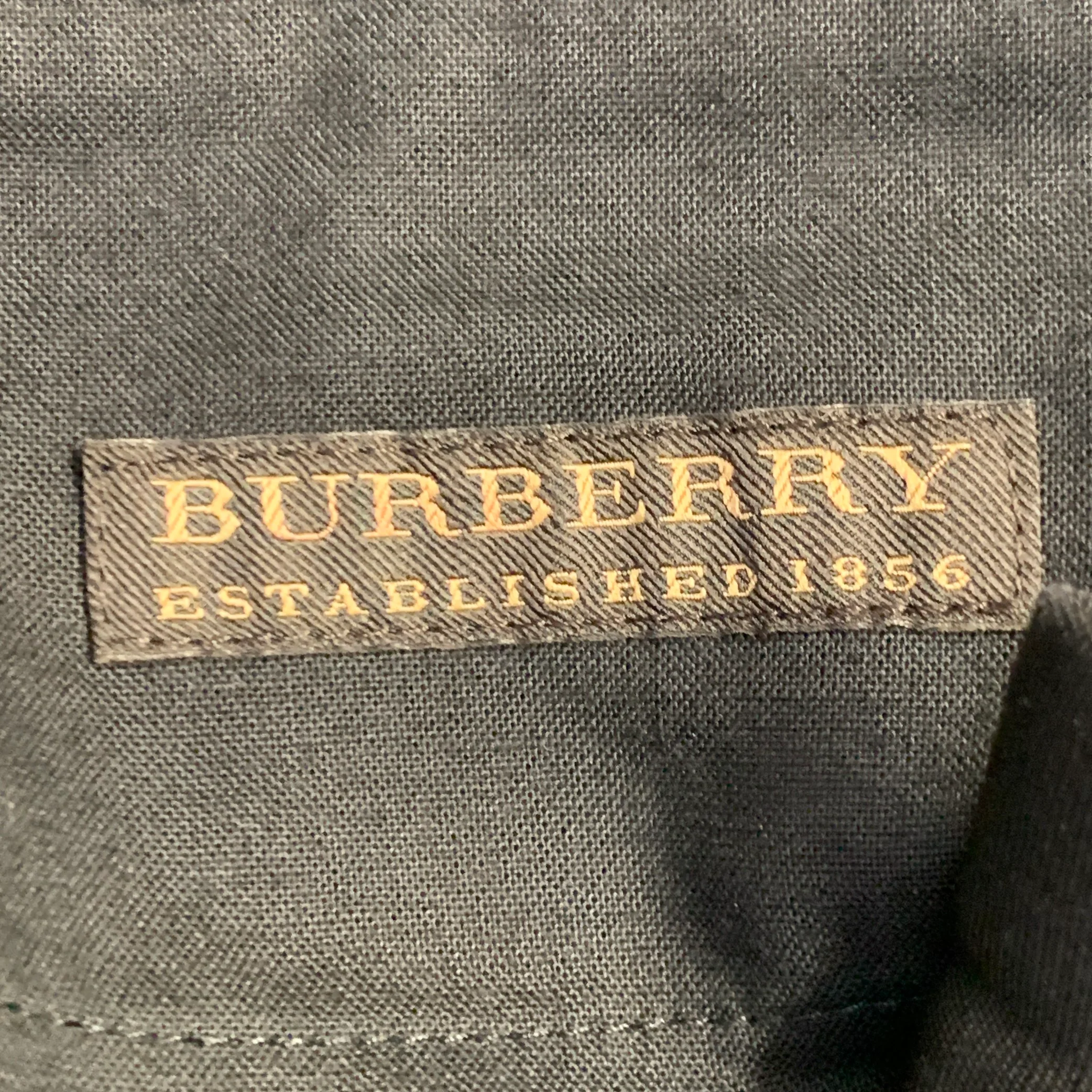 BURBERRY PRORSUM Size 36 Black Wool Mohair Silk Notch Lapel Suit - Image 14