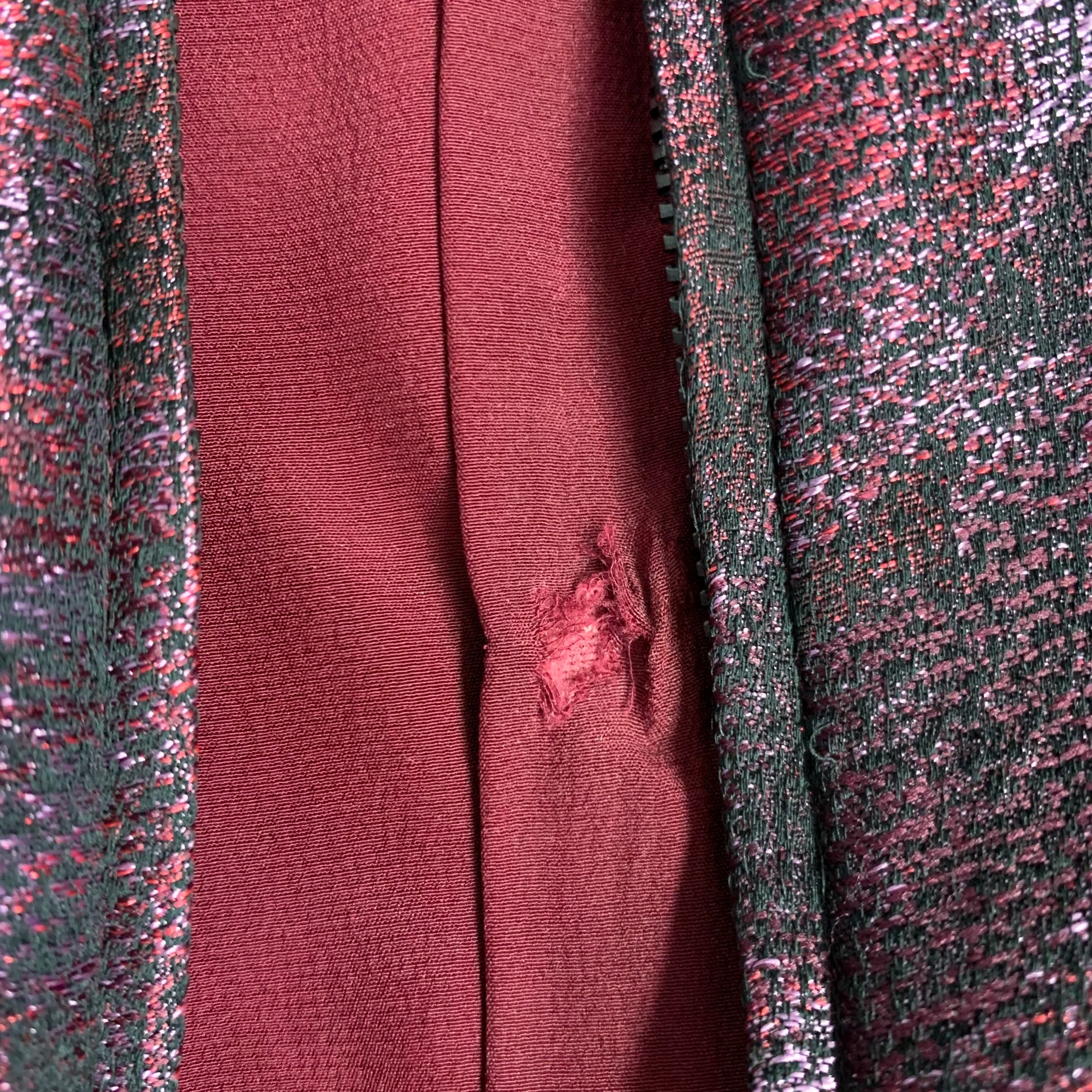 BURBERRY PRORSUM Size M Burgundy Purple Polyester Sheath Cocktail Dress - Image 8