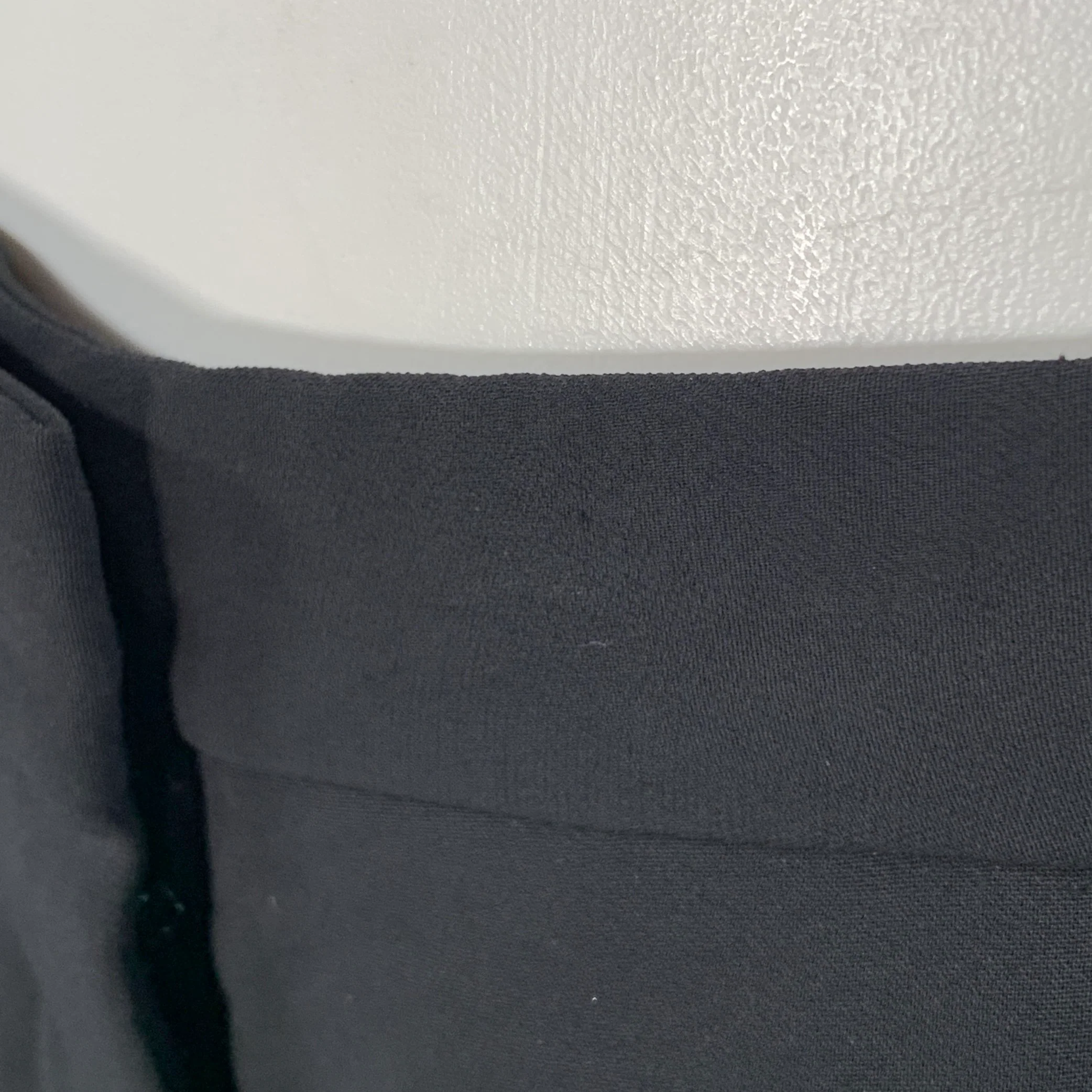 BURBERRY Size 32 Black White Viscose Blend Wide Leg Tuxedo Dress Pants - Image 3
